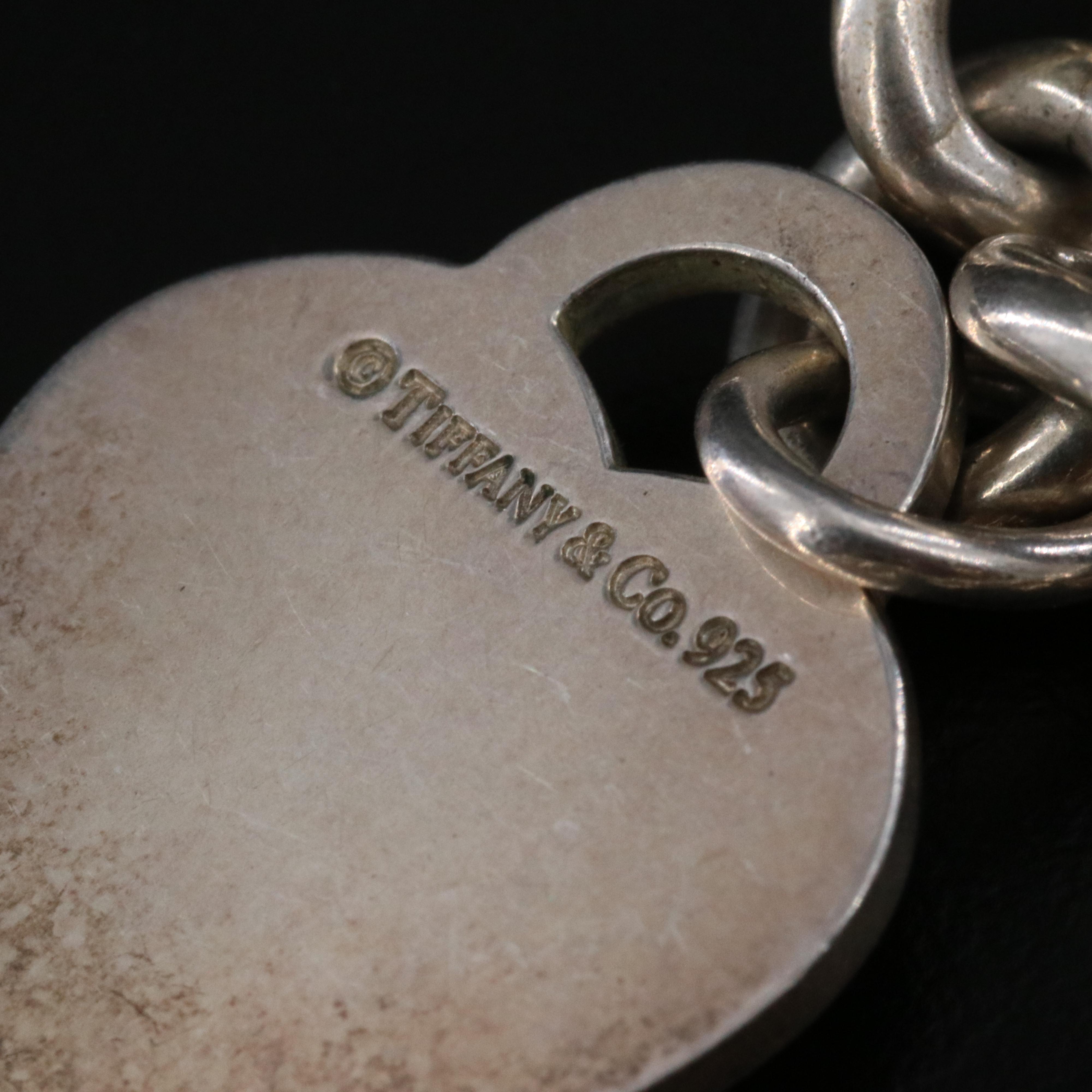 Tiffany & Co. Return to Tiffany Sterling Heart Tag Necklace