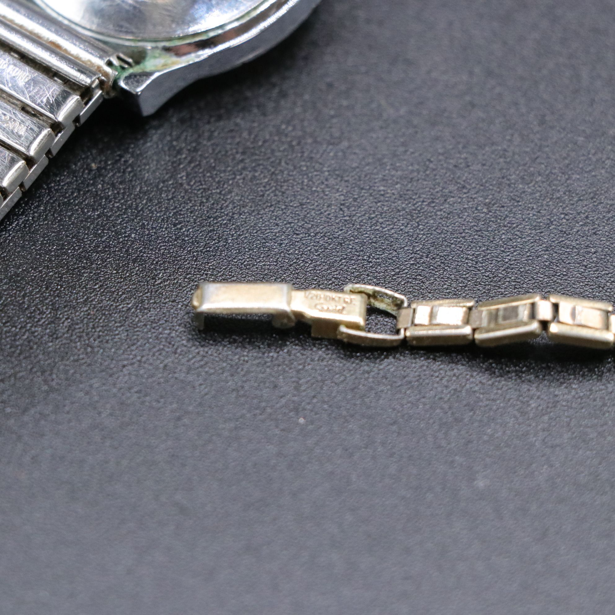 Paul Breguette 10K Filled Gold Watch with Other Wristwatches