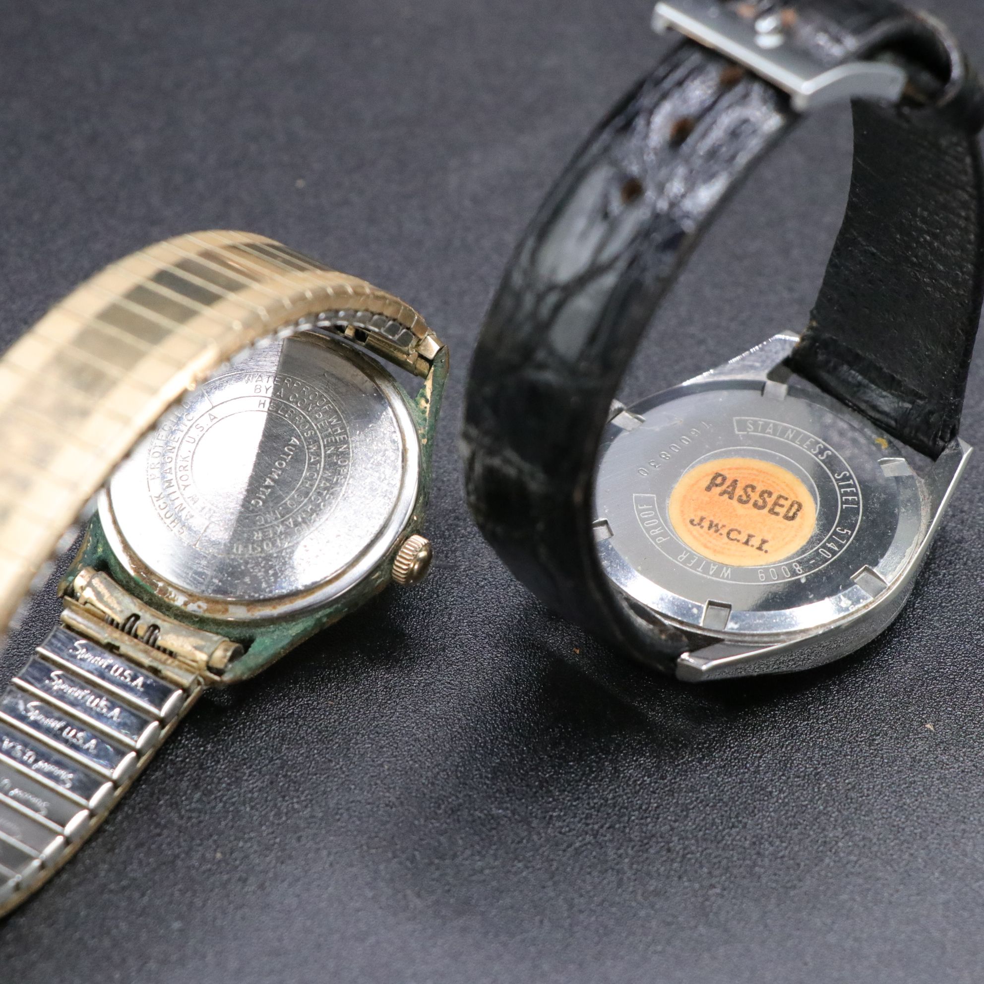 Paul Breguette 10K Filled Gold Watch with Other Wristwatches