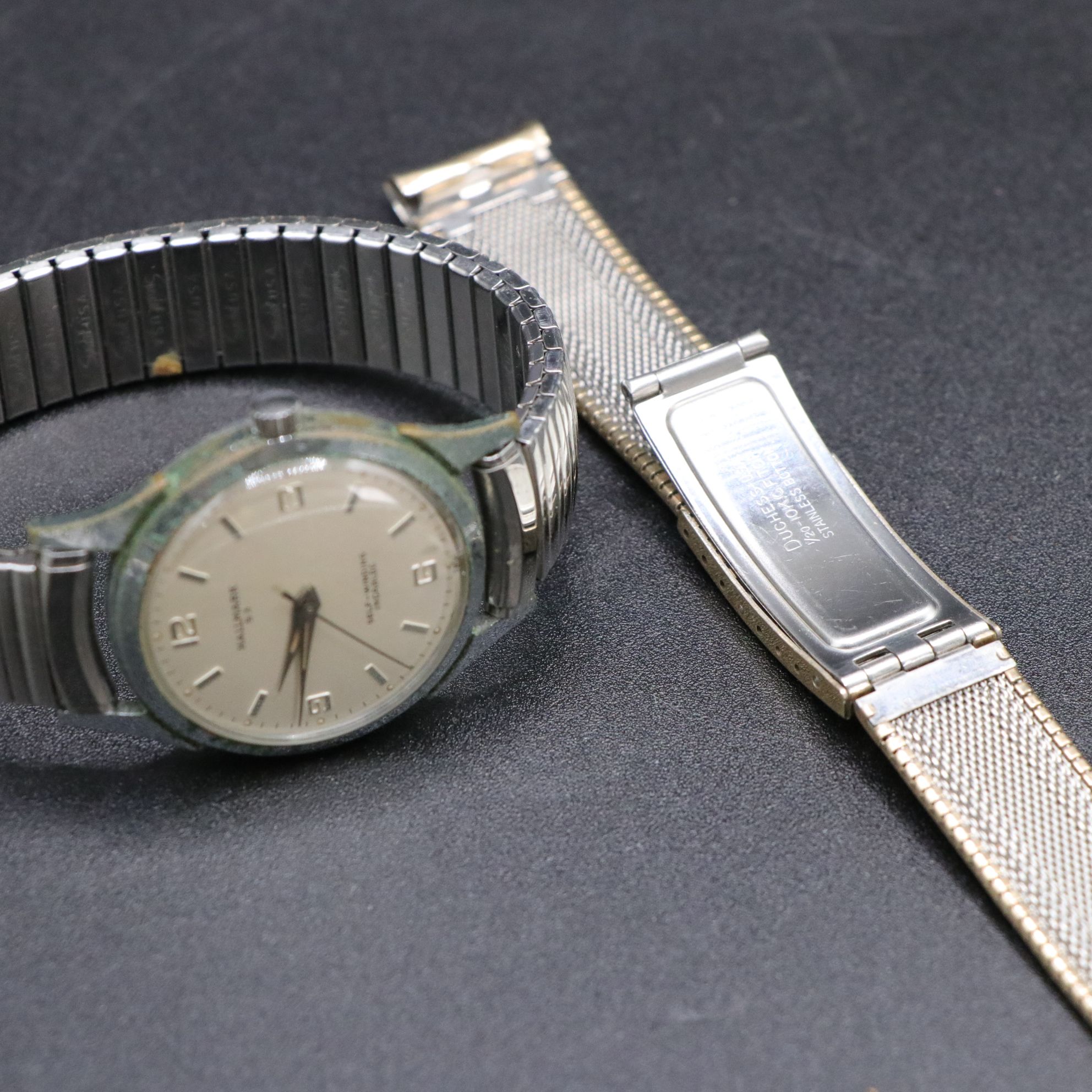 Paul Breguette 10K Filled Gold Watch with Other Wristwatches