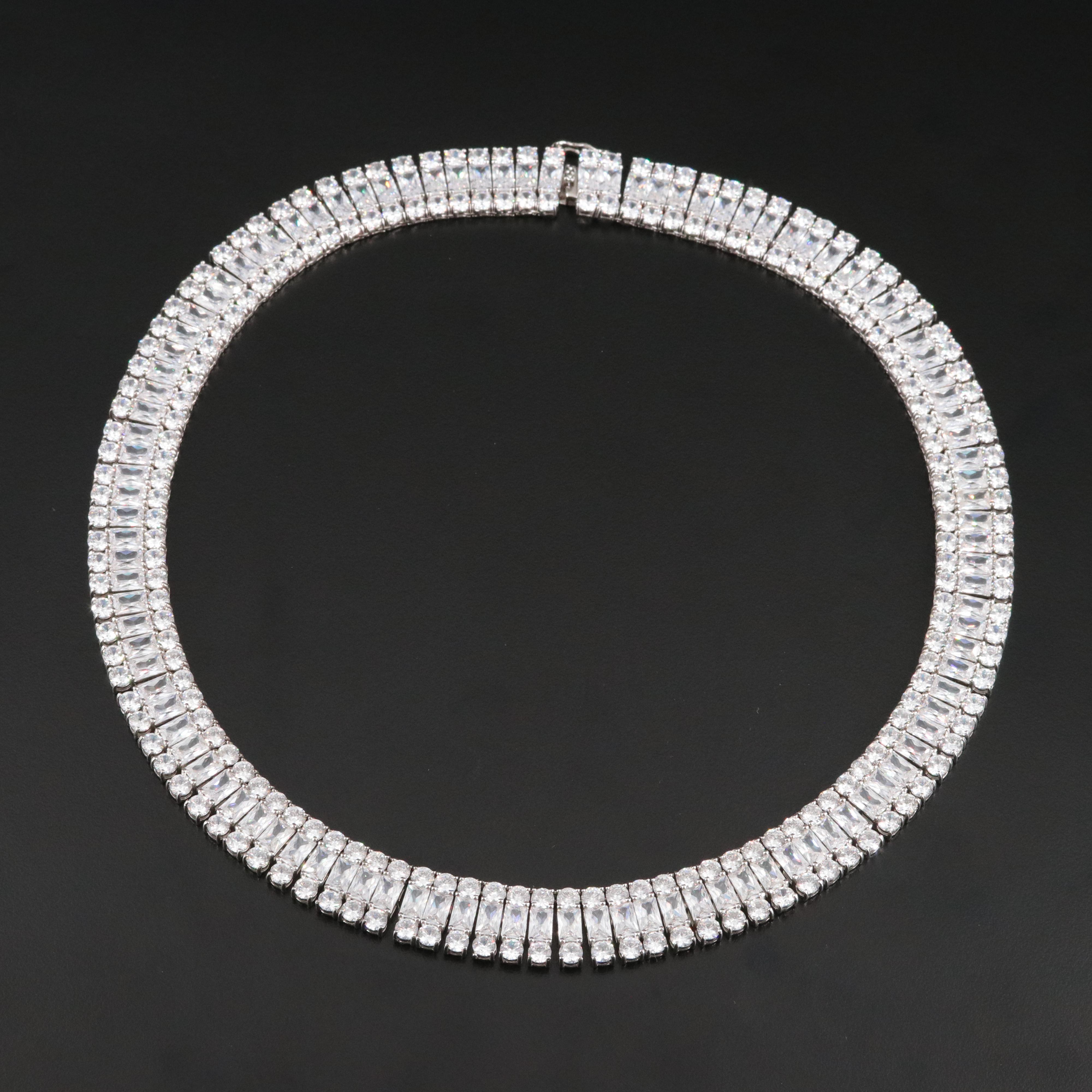 Sterling CZ Necklace