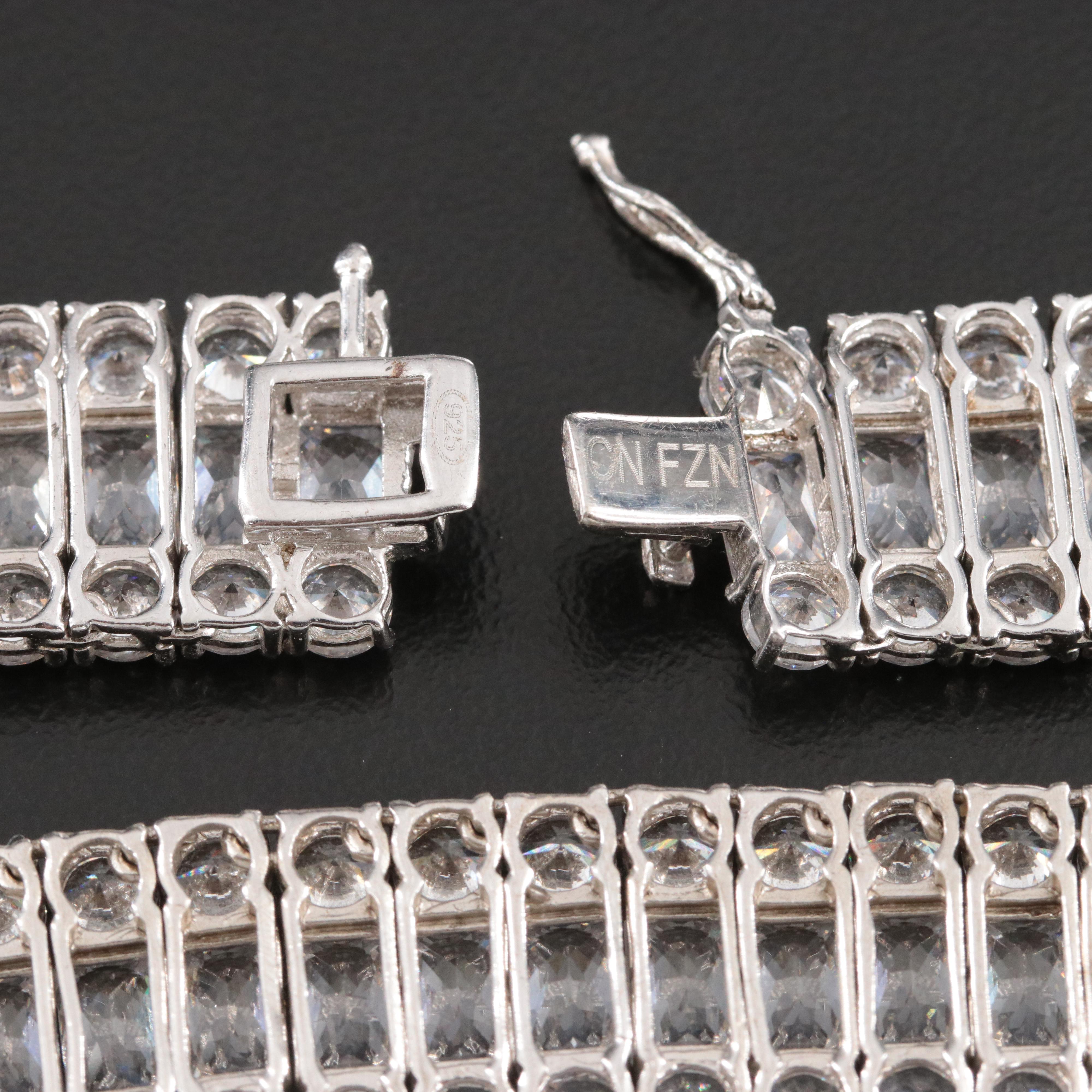 Sterling CZ Necklace