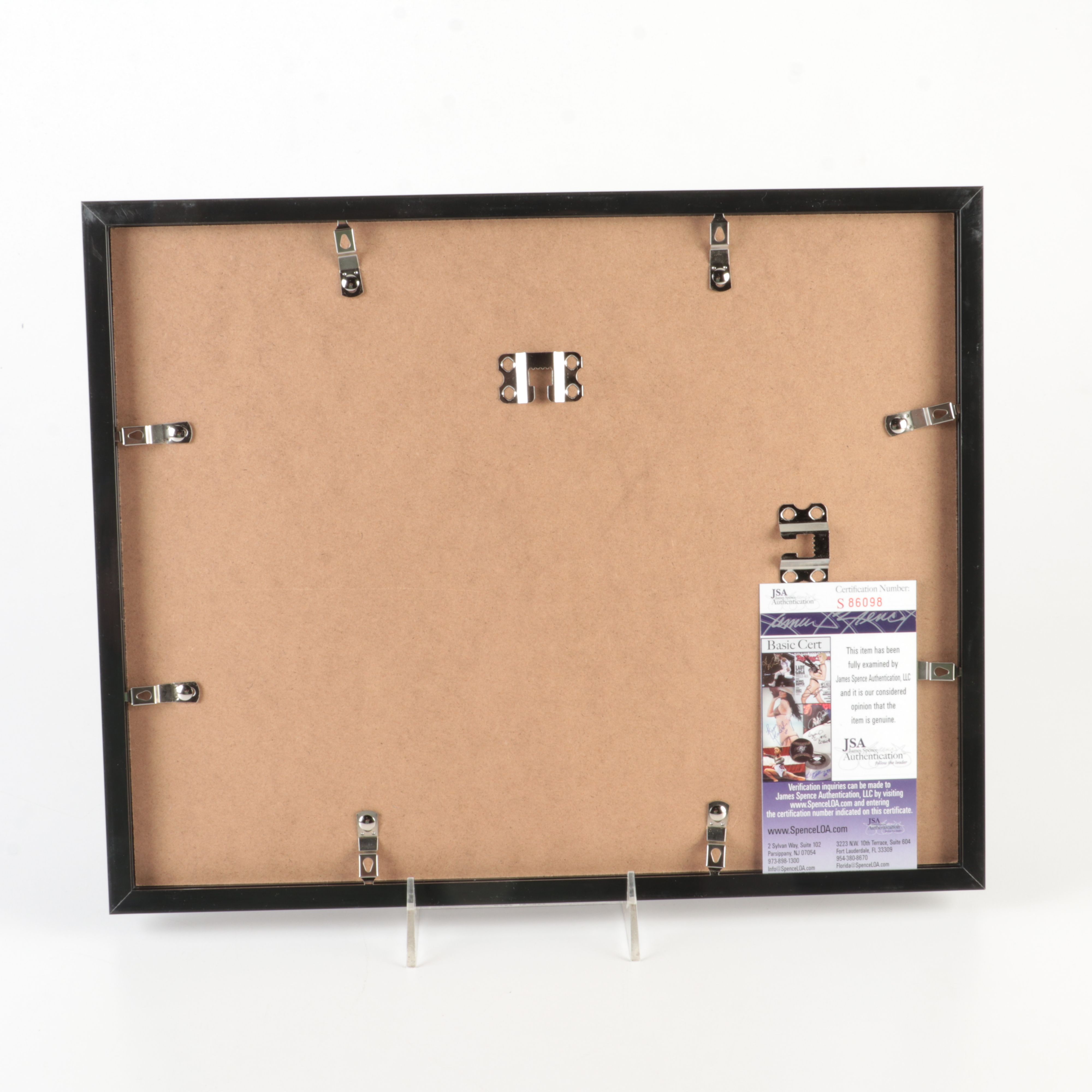 Ron Turcotte Signed Print Featuring Secretariat, JSA