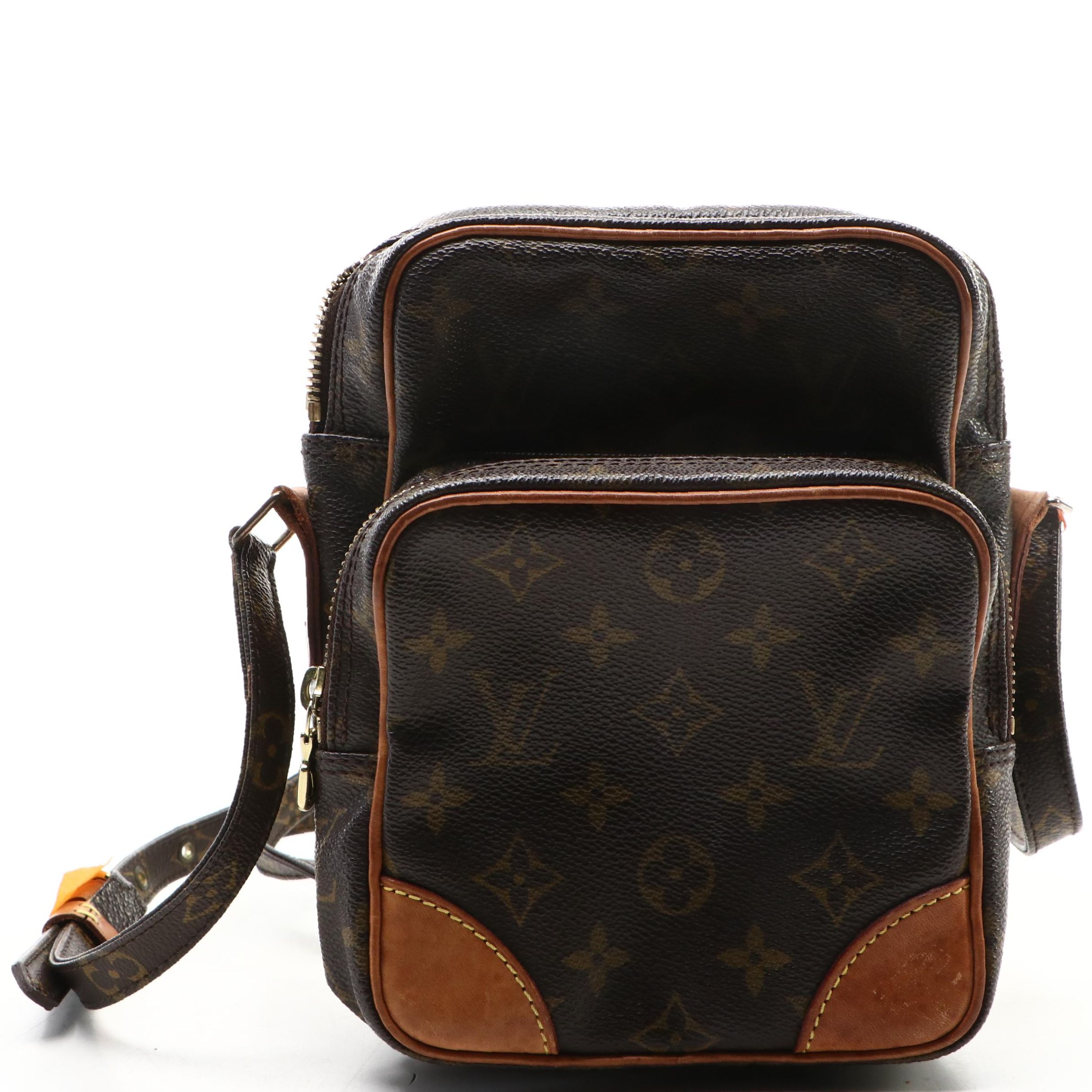 Louis Vuitton Amazone Crossbody Bag in Monogram Canvas and Vachetta Leather