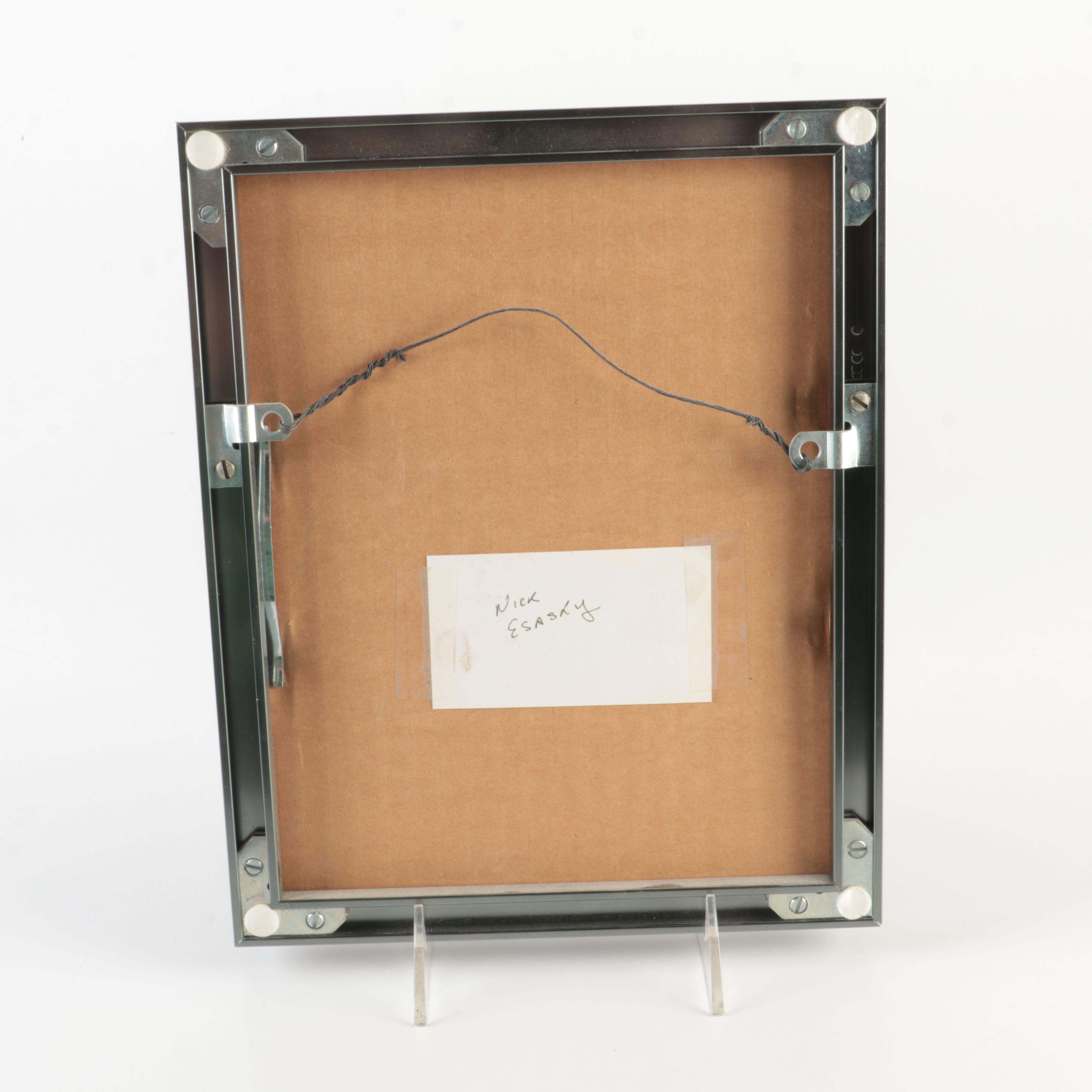 Four Cincinnati Reds Signed and Framed Photos, Including Perez and Concepcion