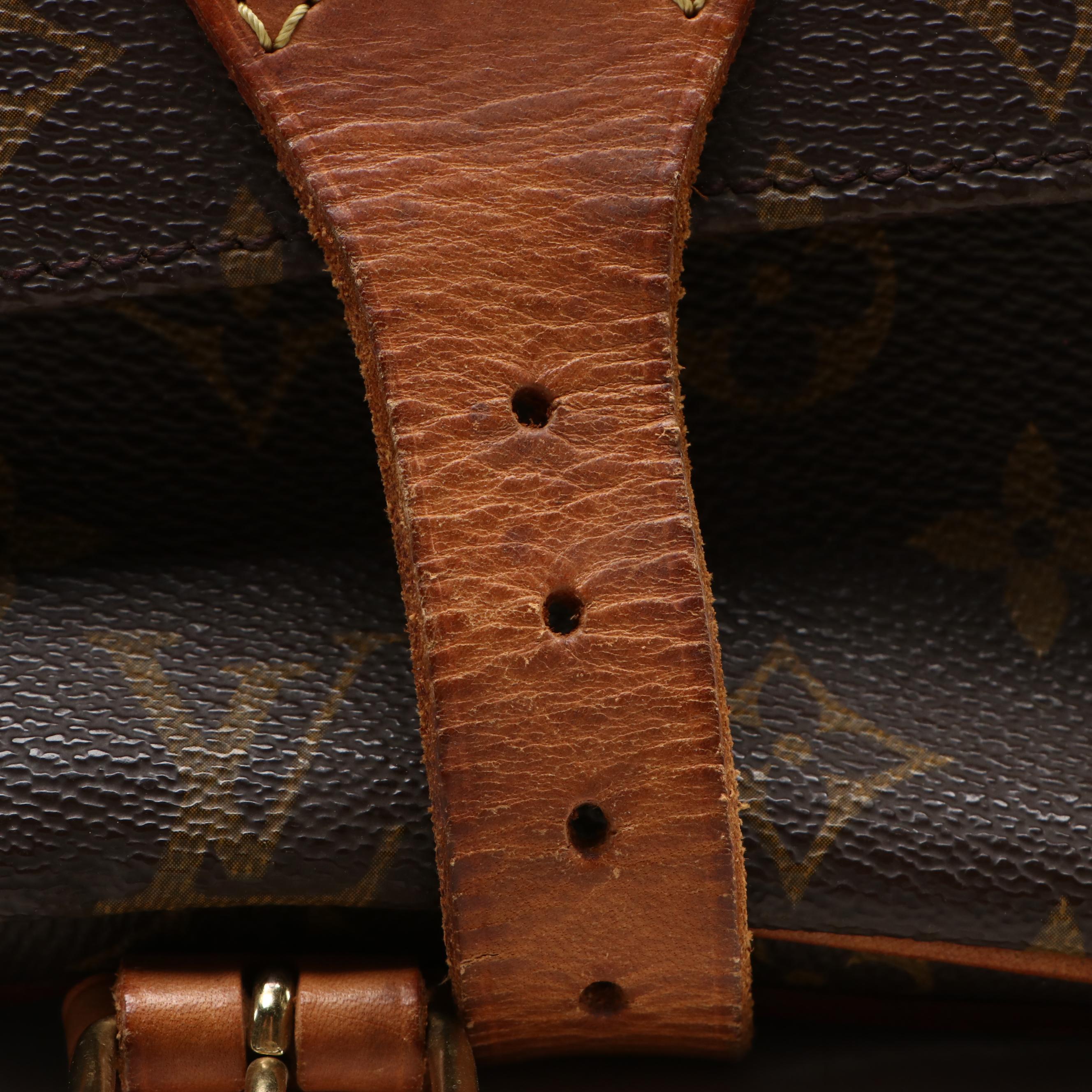 Louis Vuitton Cartouchière GM in Monogram Canvas and Vachetta Leather