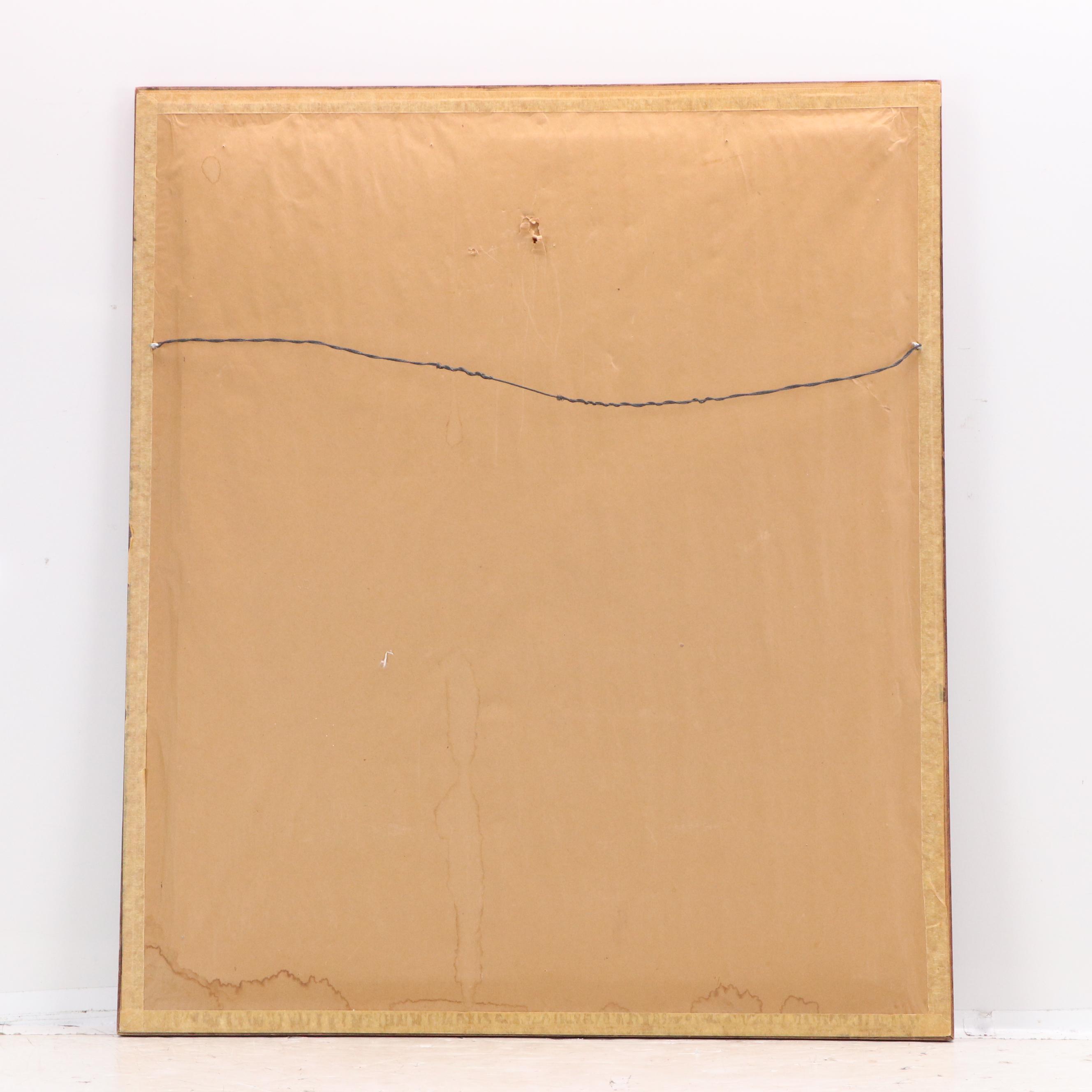 Offset Lithograph After Bart Forbes of Native American "Westward"