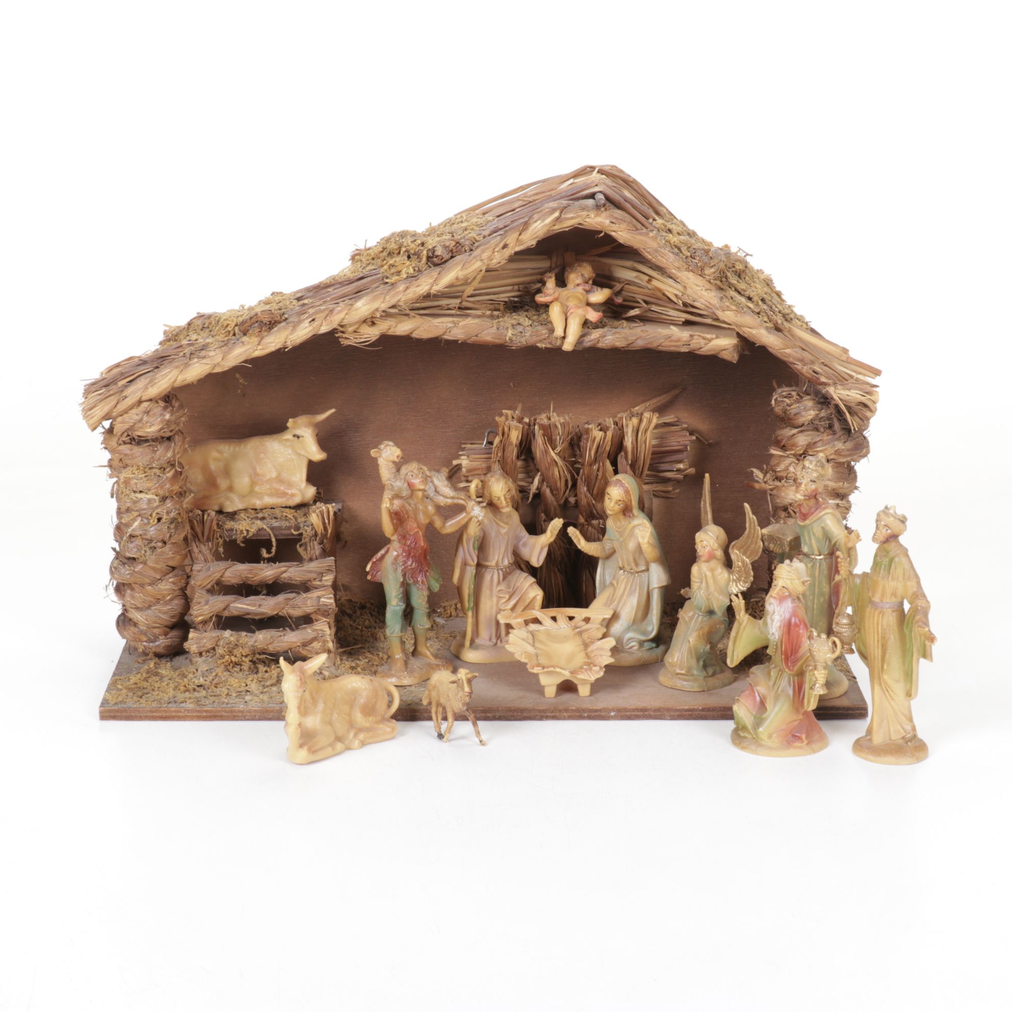 Italian Fontanini Resin Nativity Set