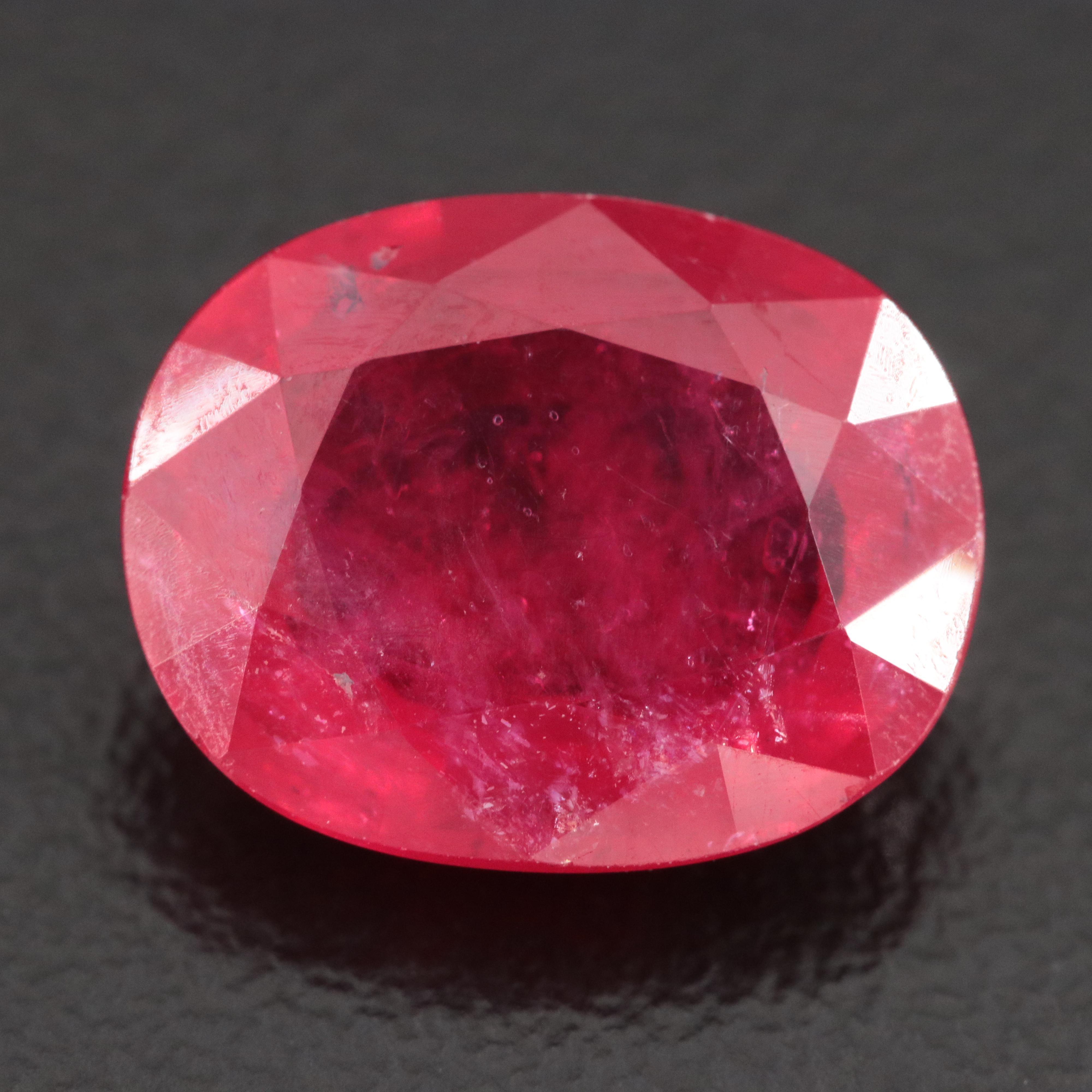 Loose 5.65 CT Filled Corundum