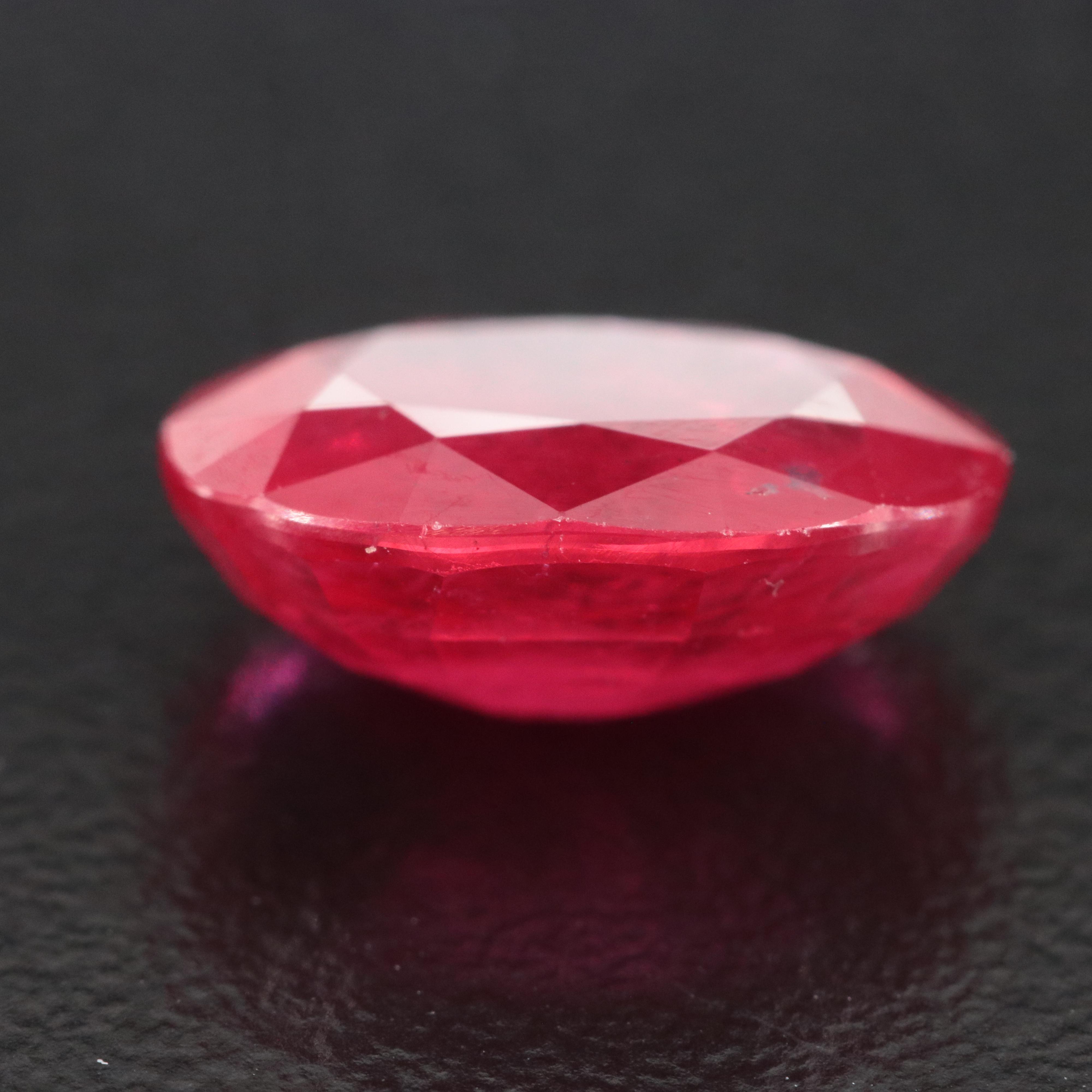 Loose 5.65 CT Filled Corundum