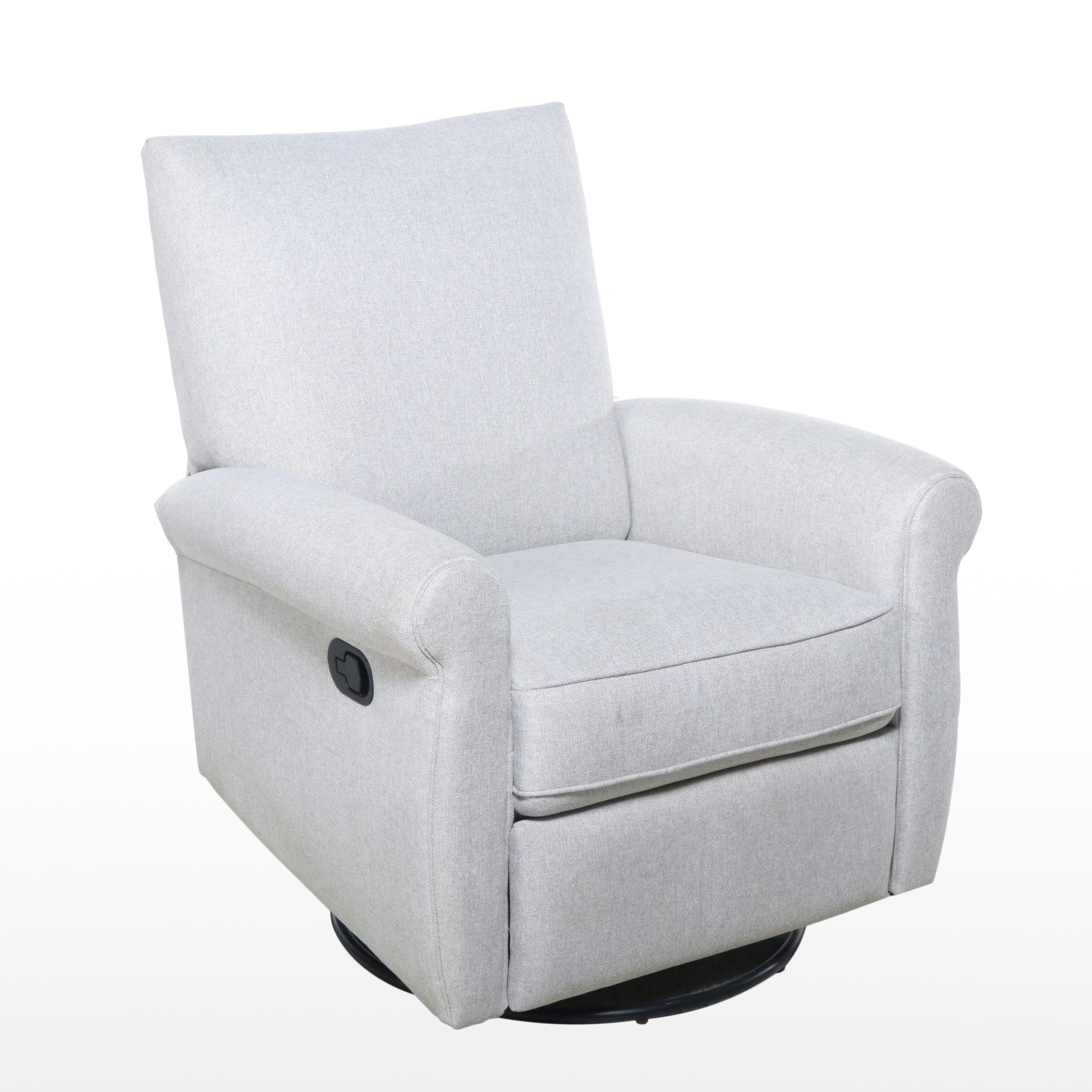 Upholstered Swivel Recliner