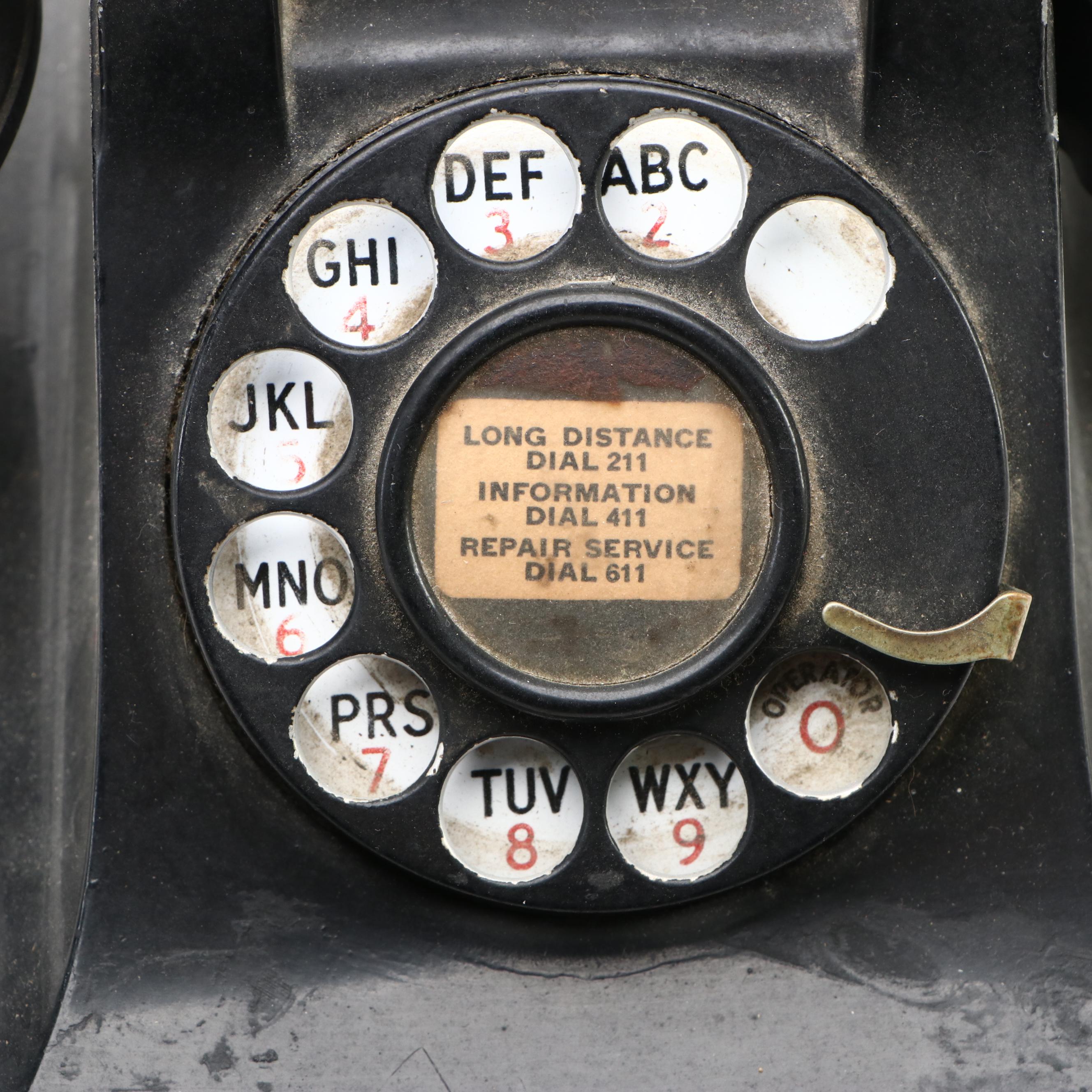 Bell System Western Electric Rotary Phone, Mid-20th Century