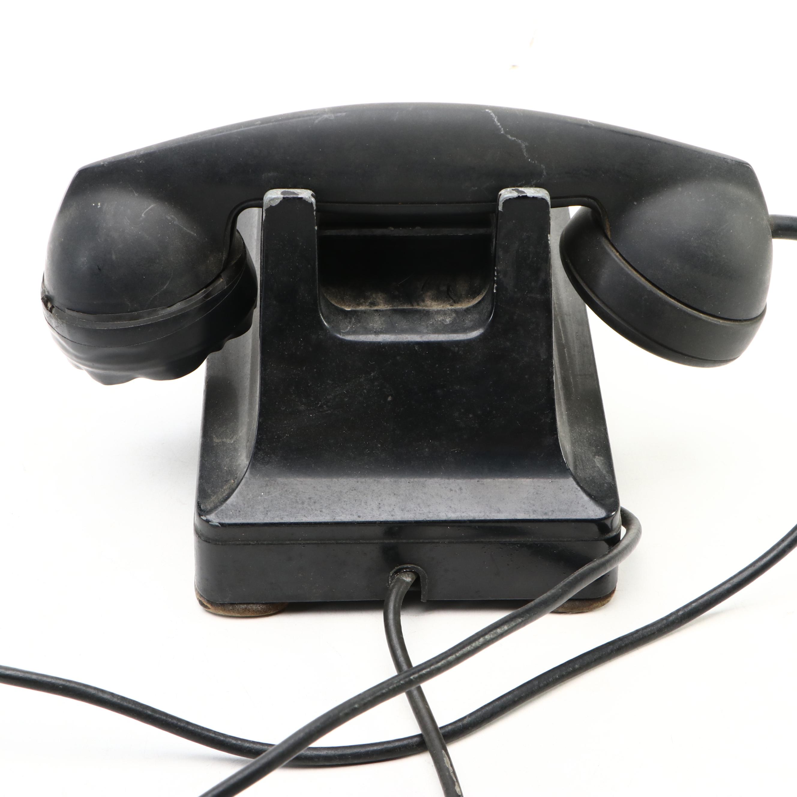 Bell System Western Electric Rotary Phone, Mid-20th Century