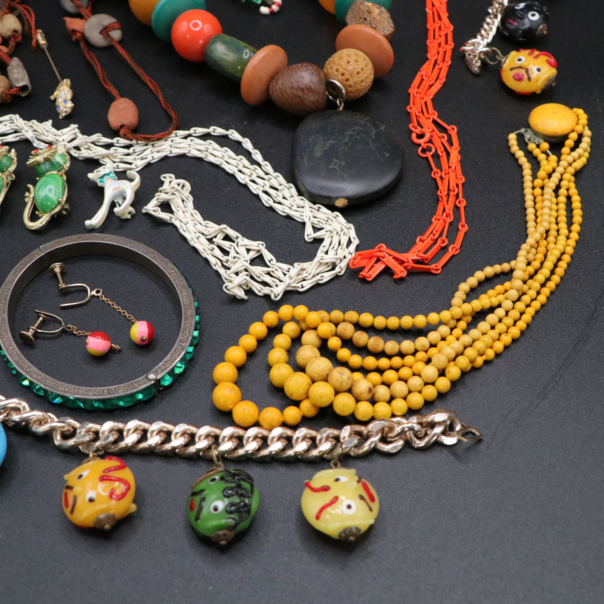 Sterling Silver Rhinestone Bangle with Cadoro, Emmons and More Costume Jewelry