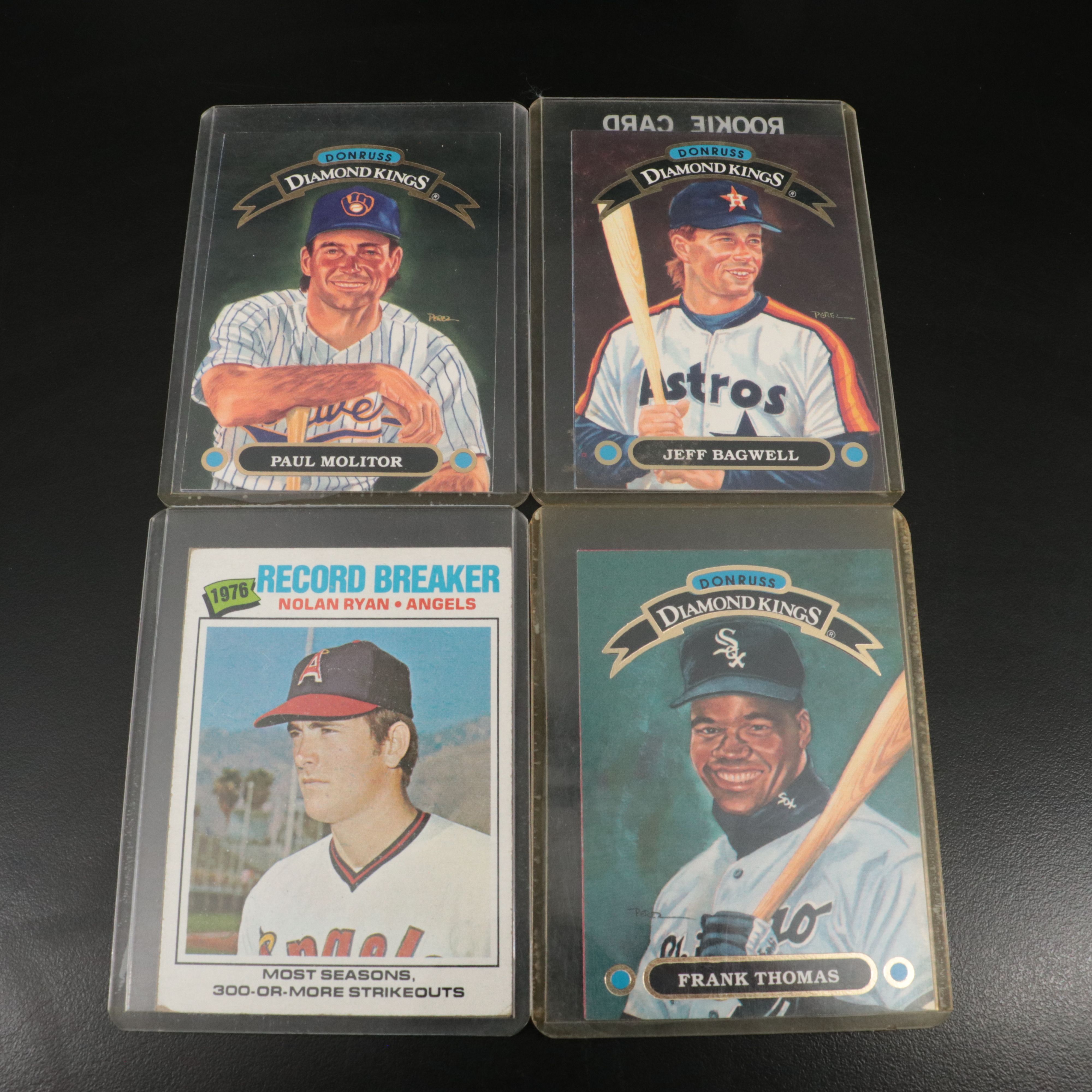 Over Eighty Album Pages of Baseball Cards, 1980s to 1990s