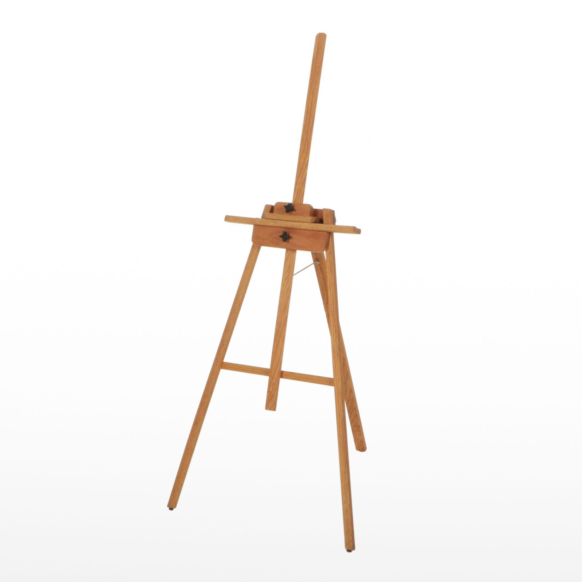 Oak Adjustable Artist's Easel