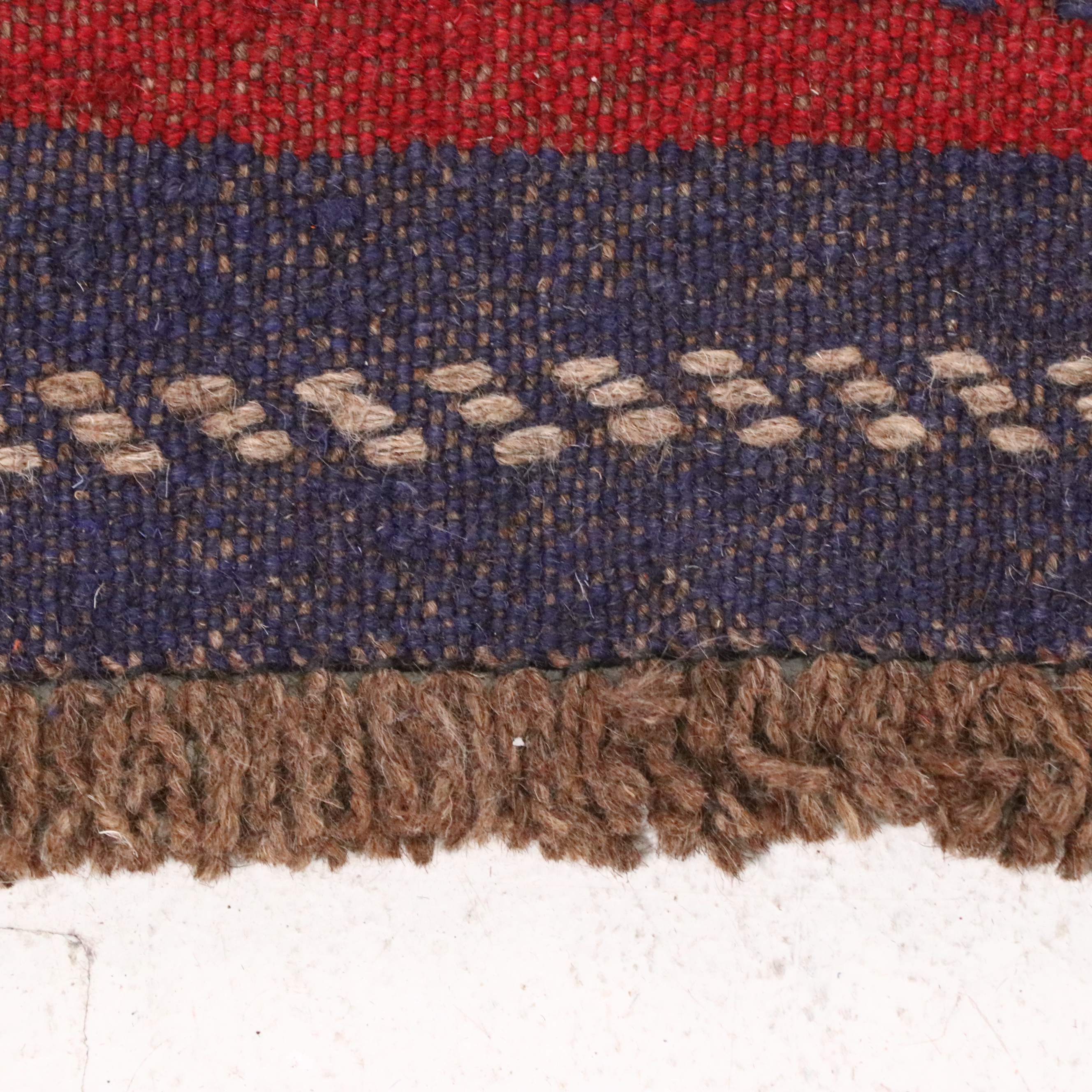 2'2 x 11'5 Handwoven Pakistani Afghan Style Mashwani Carpet Runner