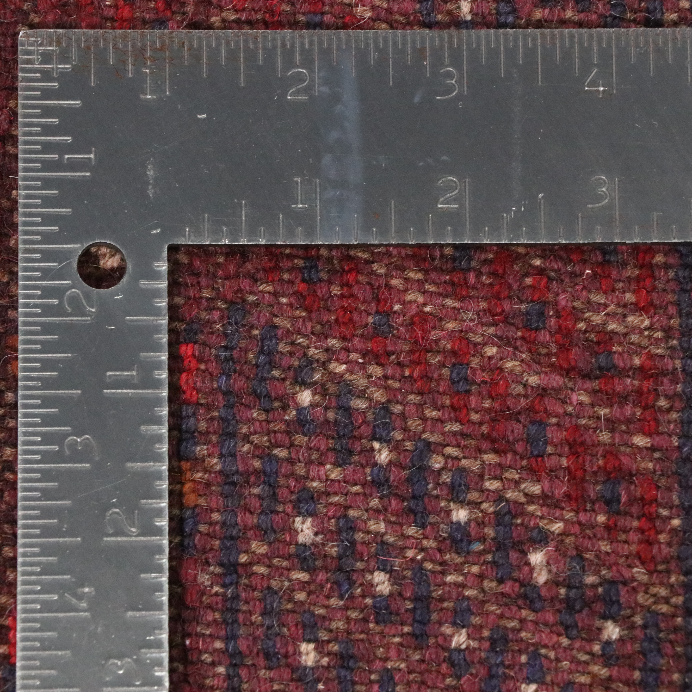 2'2 x 11'5 Handwoven Pakistani Afghan Style Mashwani Carpet Runner