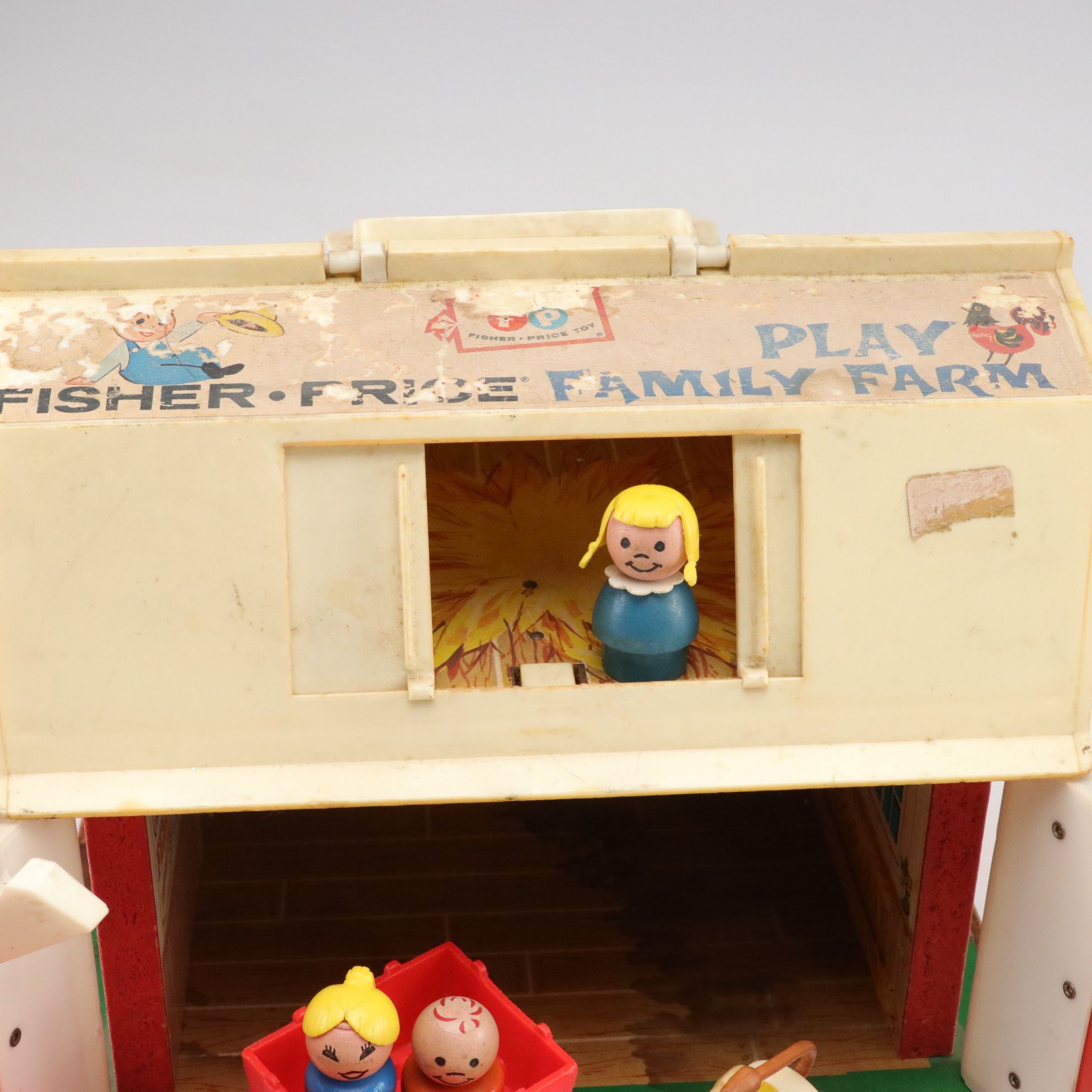 Fisher-Price Chatter Telephone with Farmhouse & Fire Station Play Sets