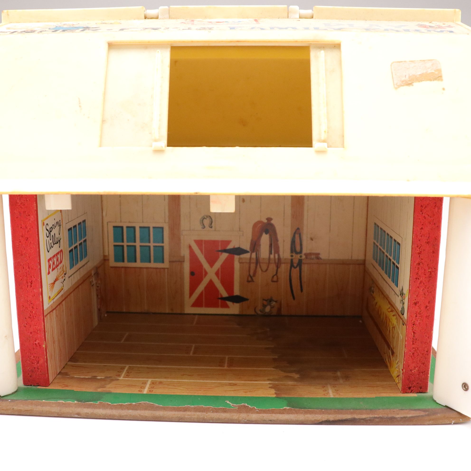 Fisher-Price Chatter Telephone with Farmhouse & Fire Station Play Sets