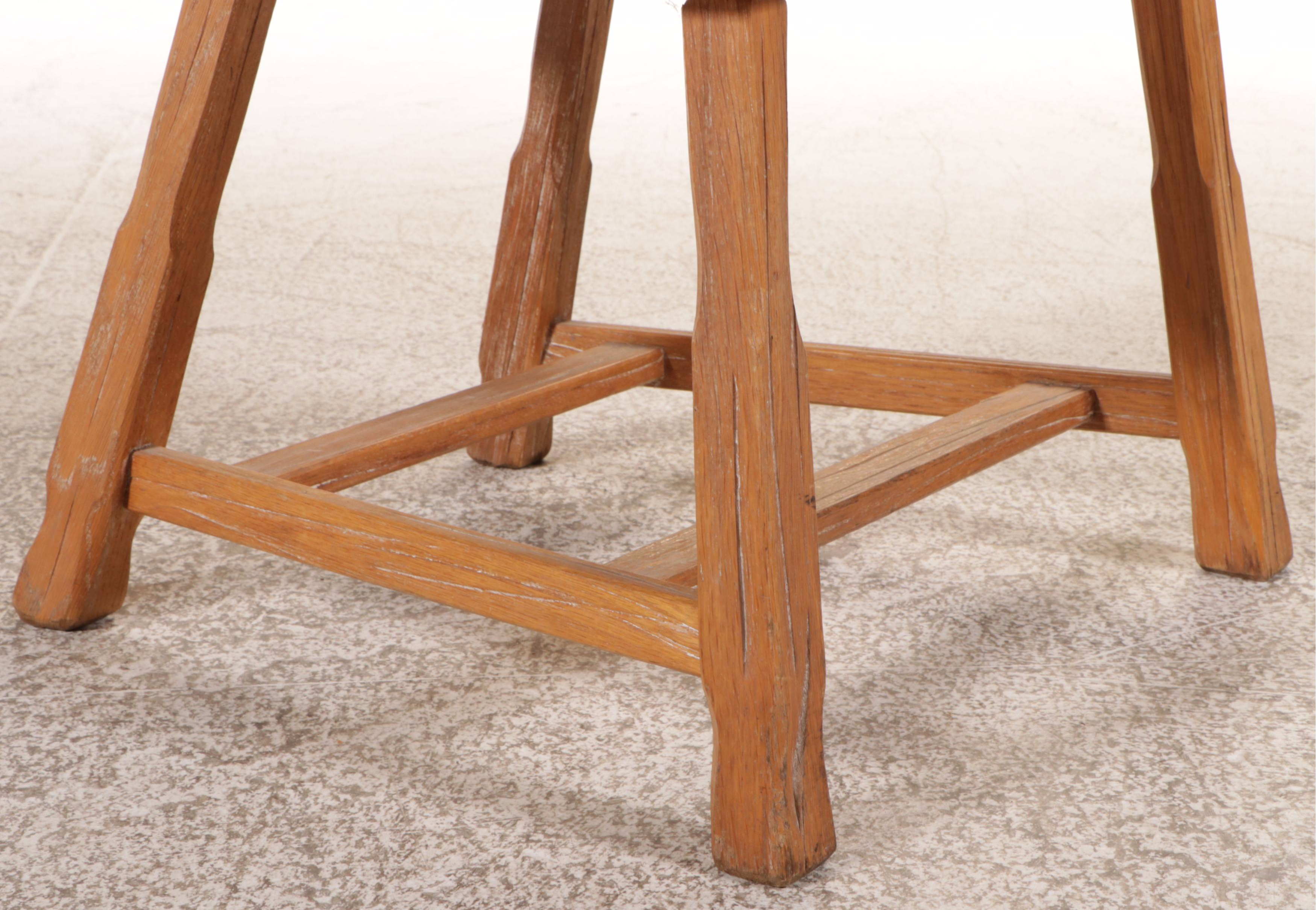 A. Brandt Co. "Cowboy Classics" Oak Armchair, Mid-20th Century