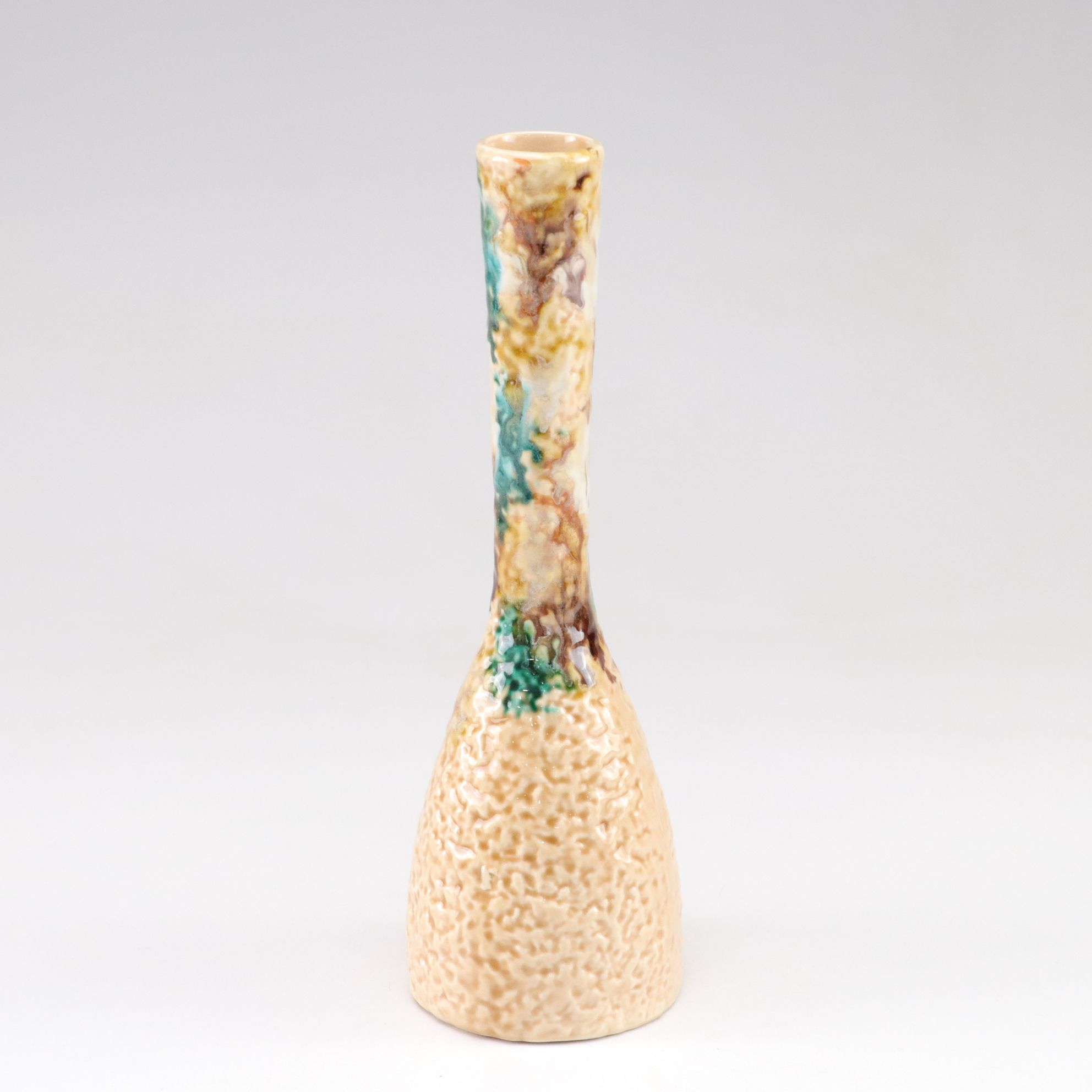 Goebel Style Bisque Figurines with Vase