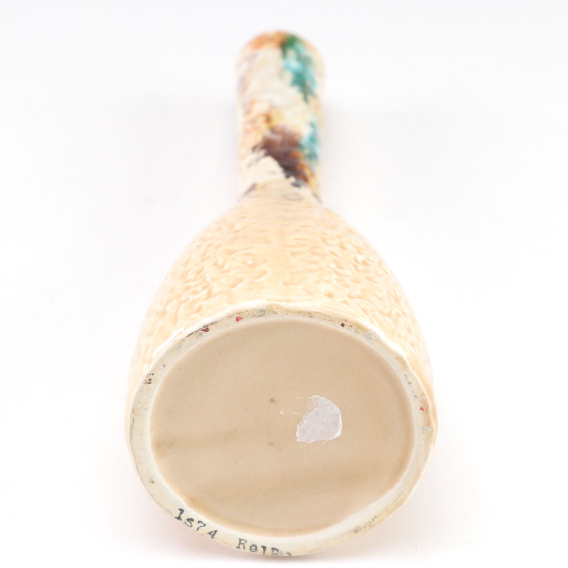 Goebel Style Bisque Figurines with Vase