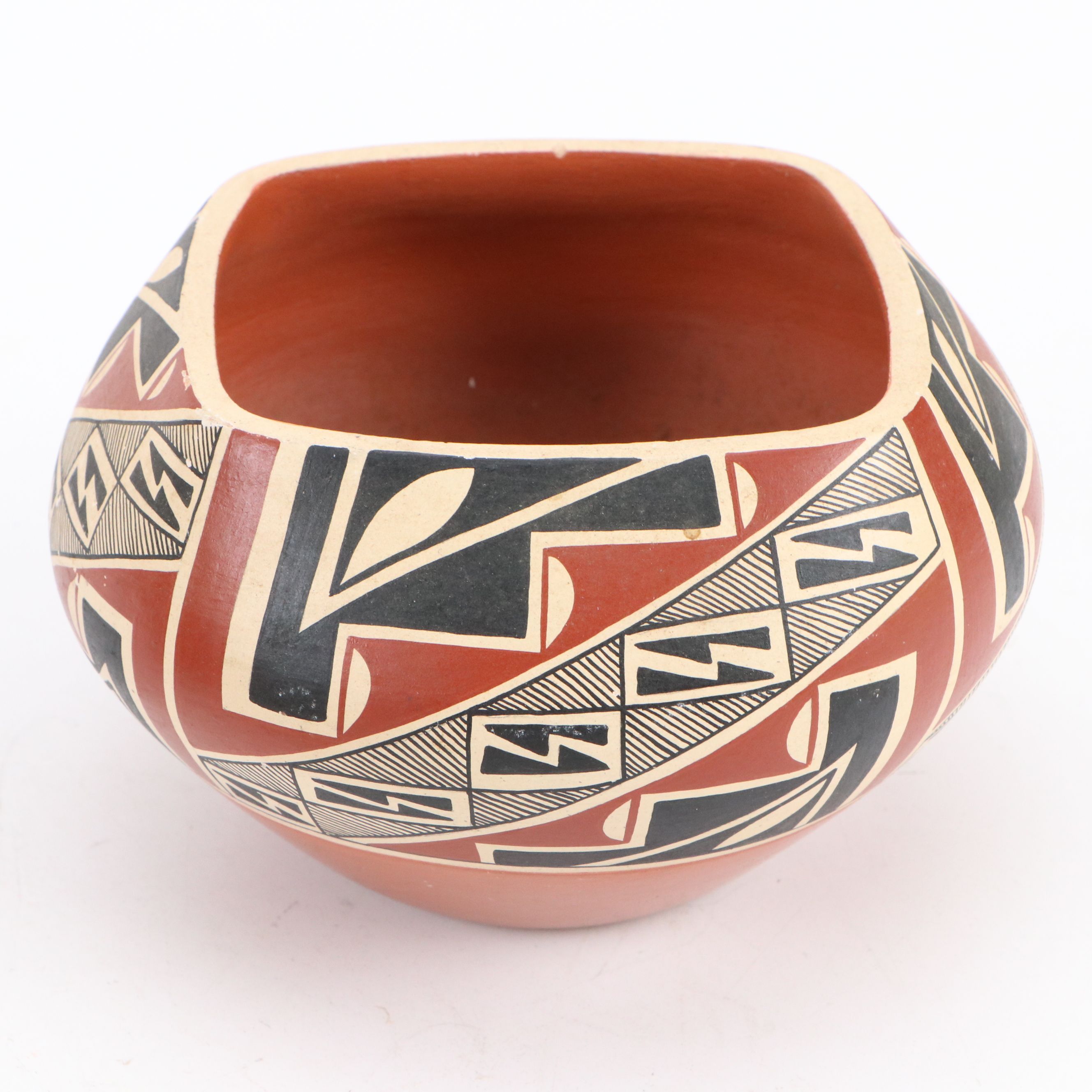 Mary Madalena Jemez Pueblo Pot and Other Southwestern Ceramic Vessels