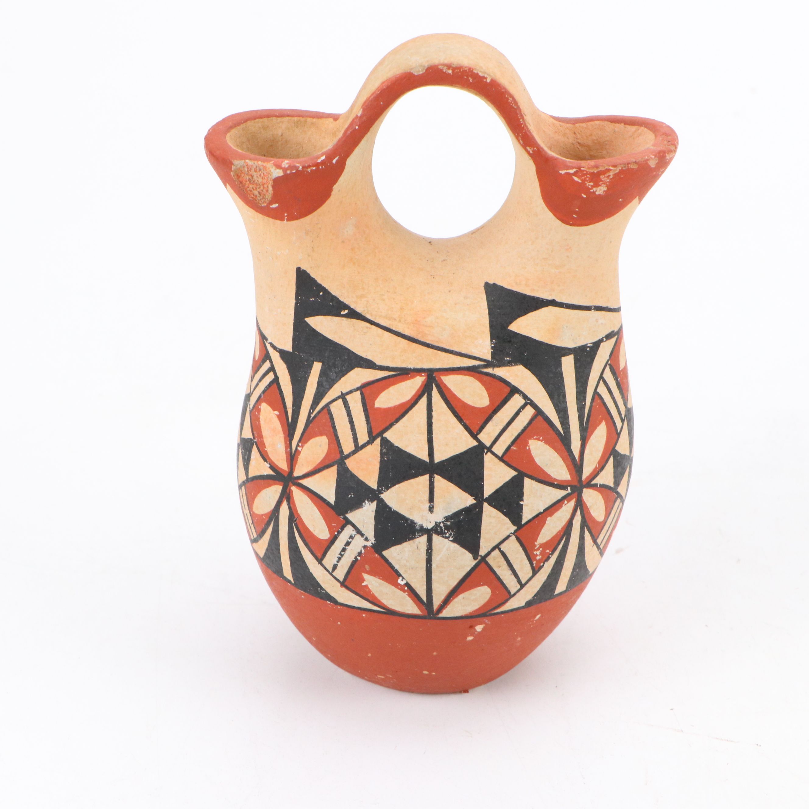 Mary Madalena Jemez Pueblo Pot and Other Southwestern Ceramic Vessels