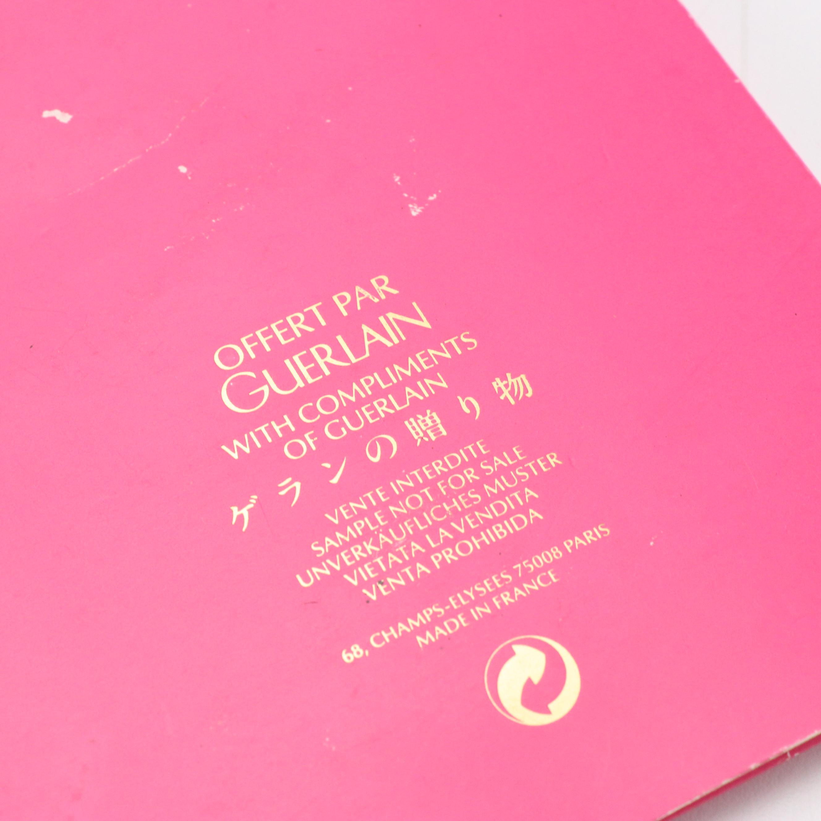 Guerlain Promotional "Champs-Elysées" Necktie in Silk Twill