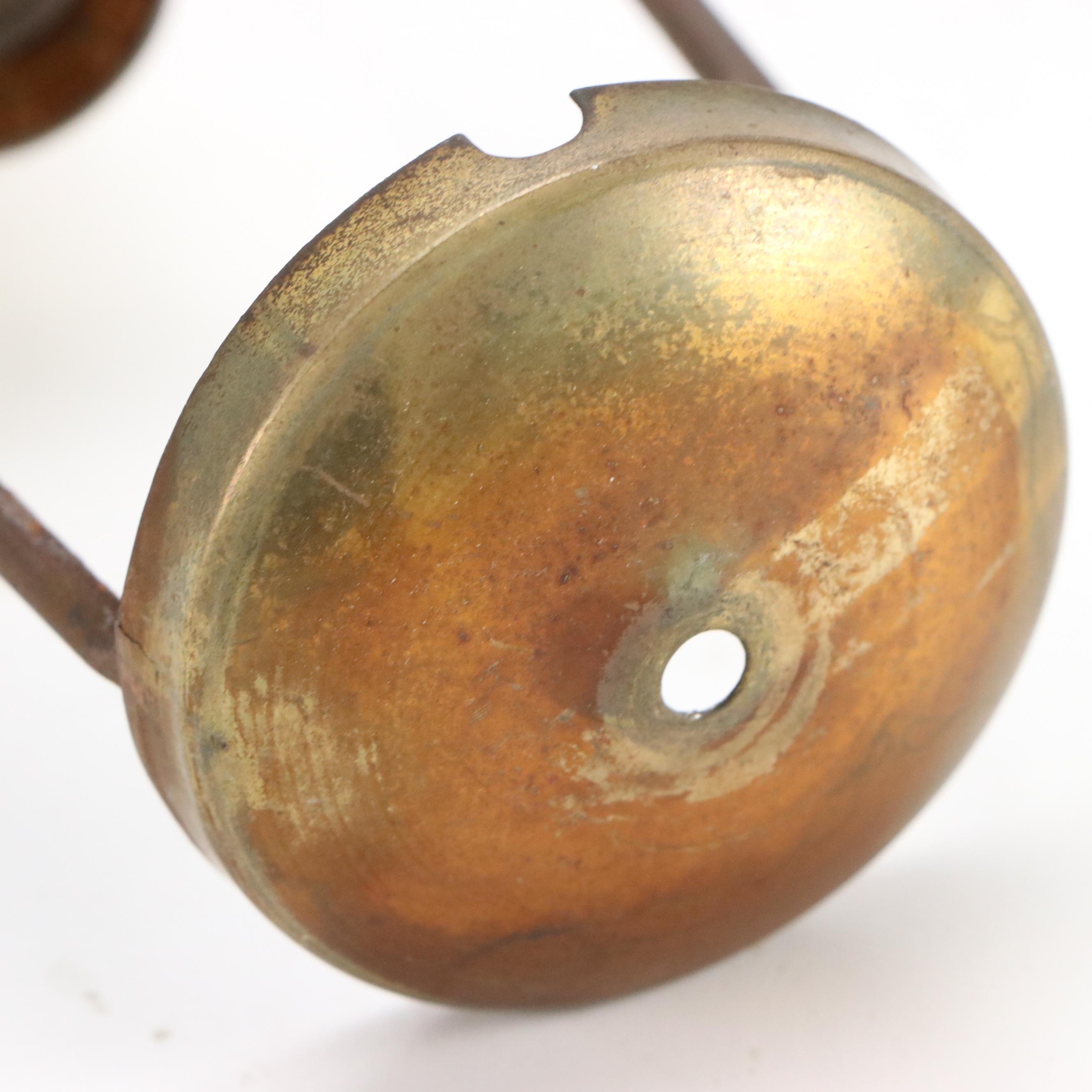 Empire Revival Style Panel Slag Glass Accent Lamp, Early 20th Century