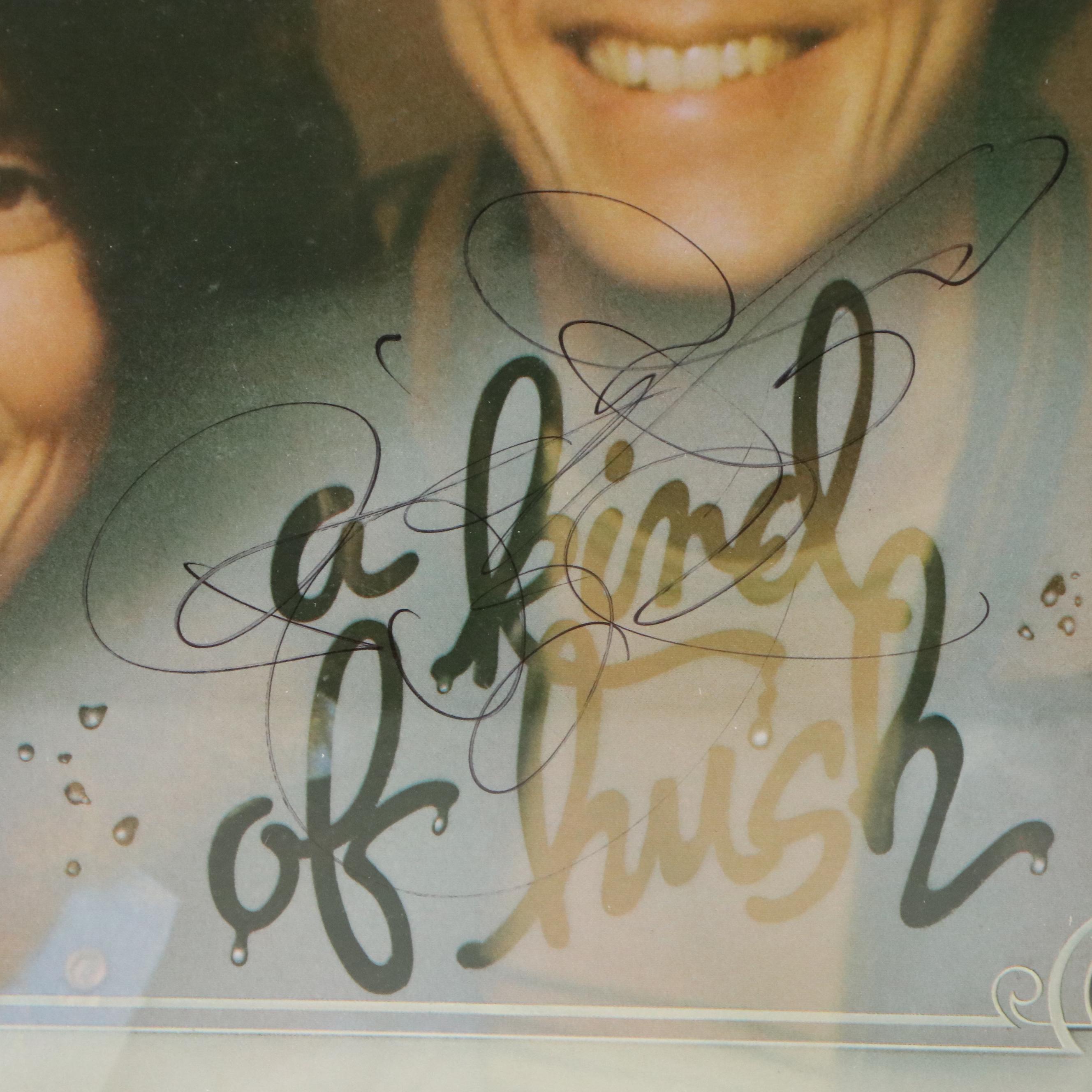 Karen and Richard Carpenter Signed "A Kind of Hush" Record Sleeve