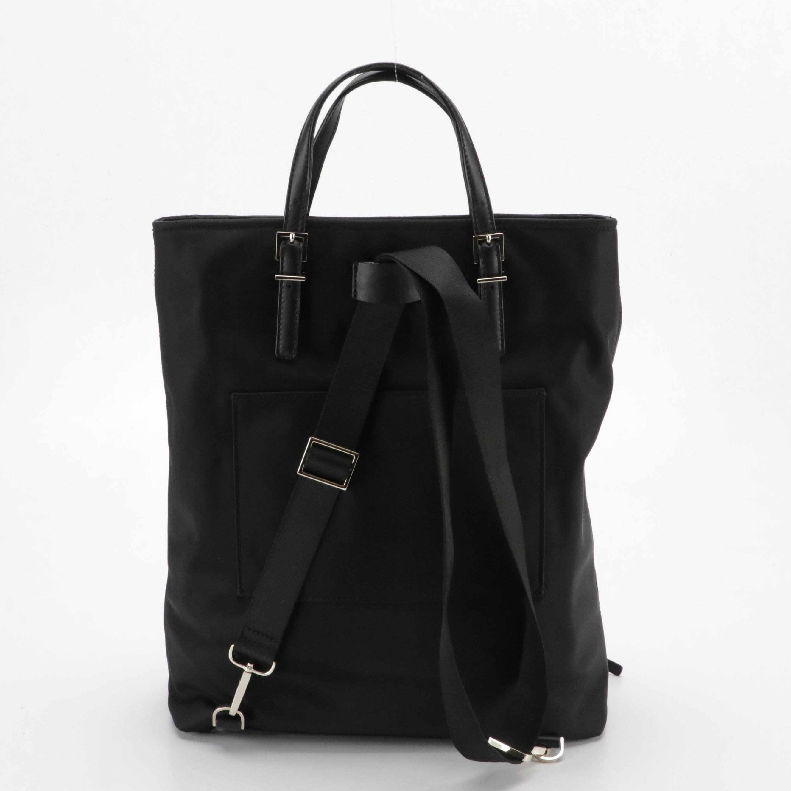 Kate Spade Nylon Convertible Backpack Laptop Bag and Crossbody Messenger Bags