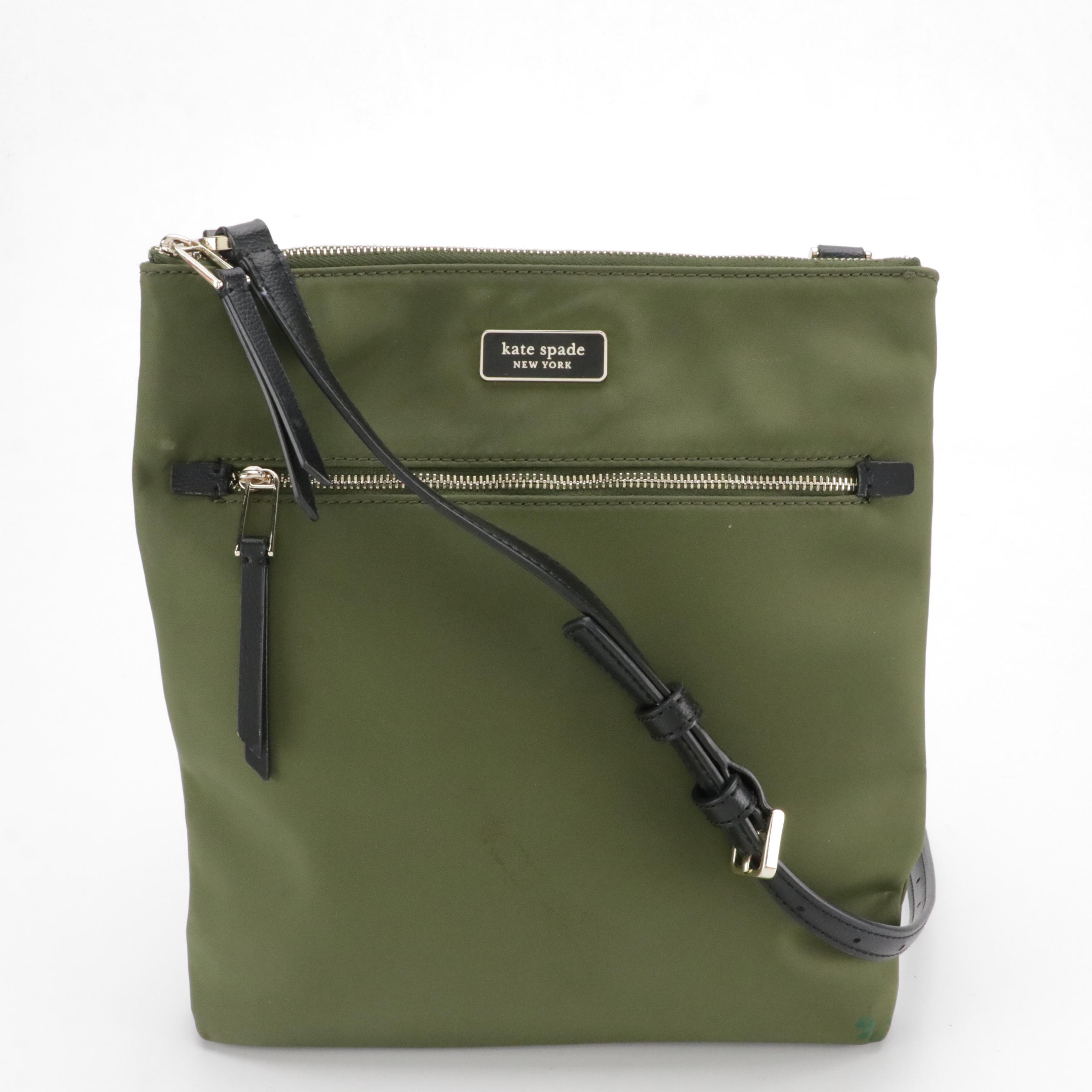 Kate Spade Nylon Convertible Backpack Laptop Bag and Crossbody Messenger Bags