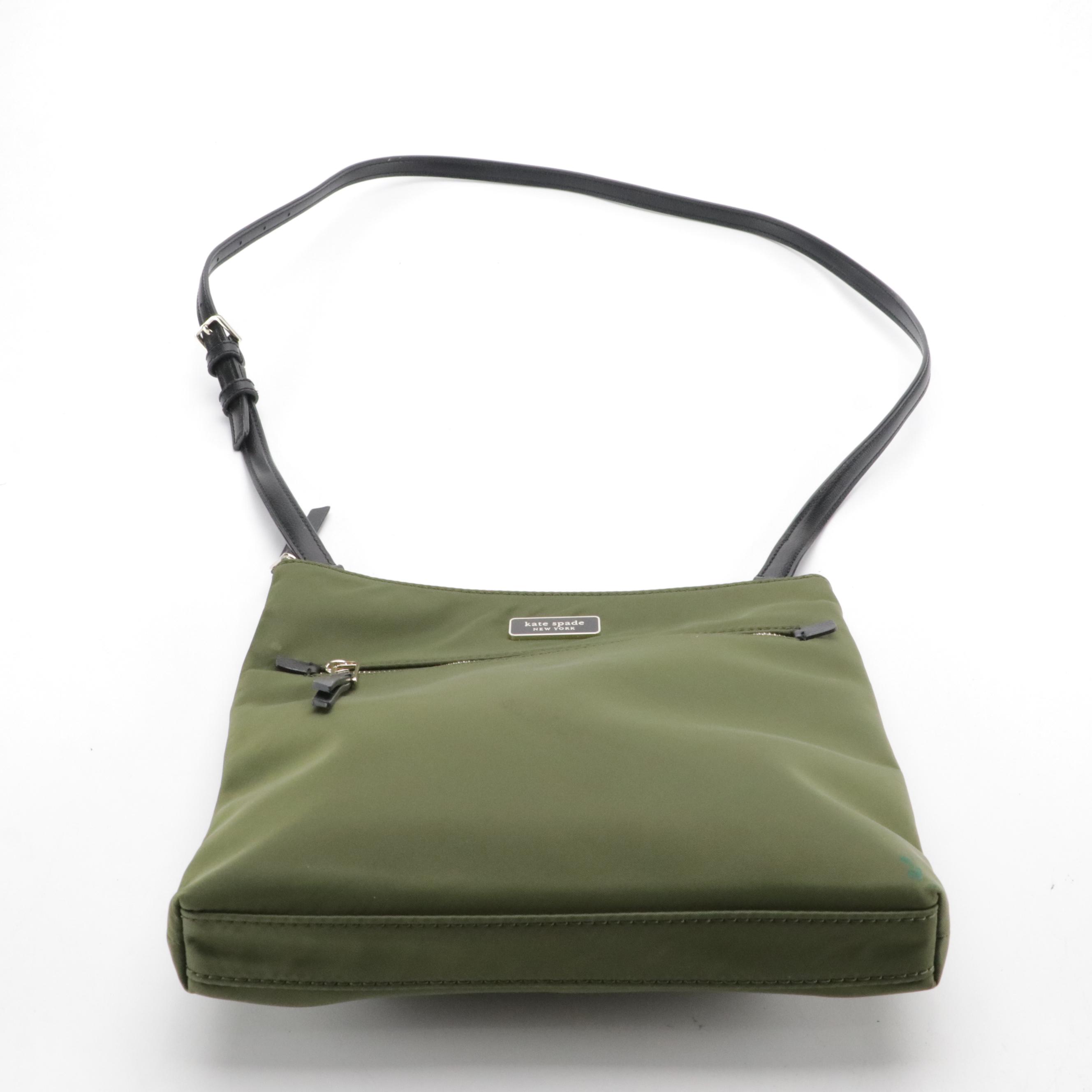 Kate Spade Nylon Convertible Backpack Laptop Bag and Crossbody Messenger Bags