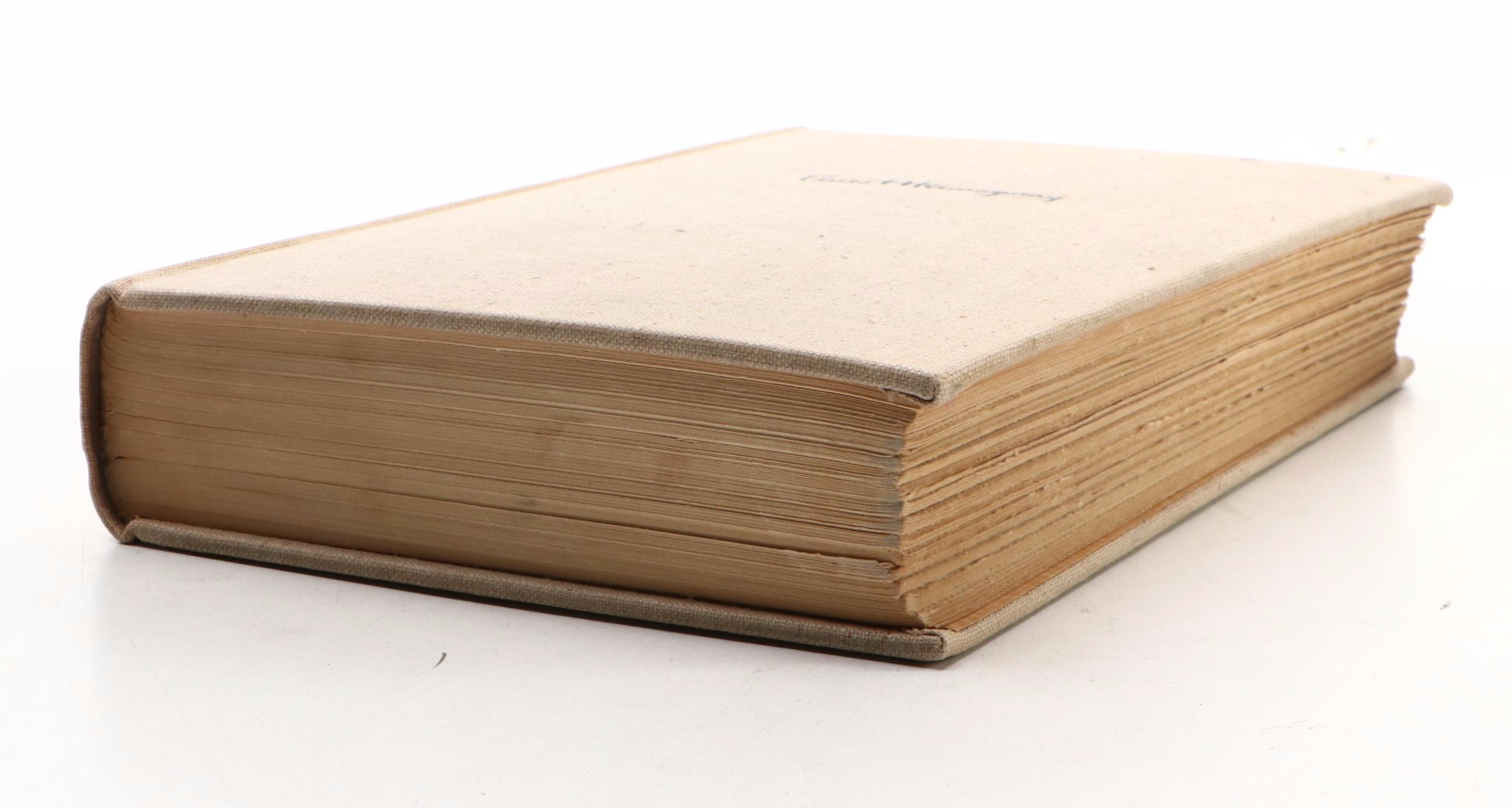 First Printing "For Whom the Bell Tolls" by Ernest Hemingway, 1940