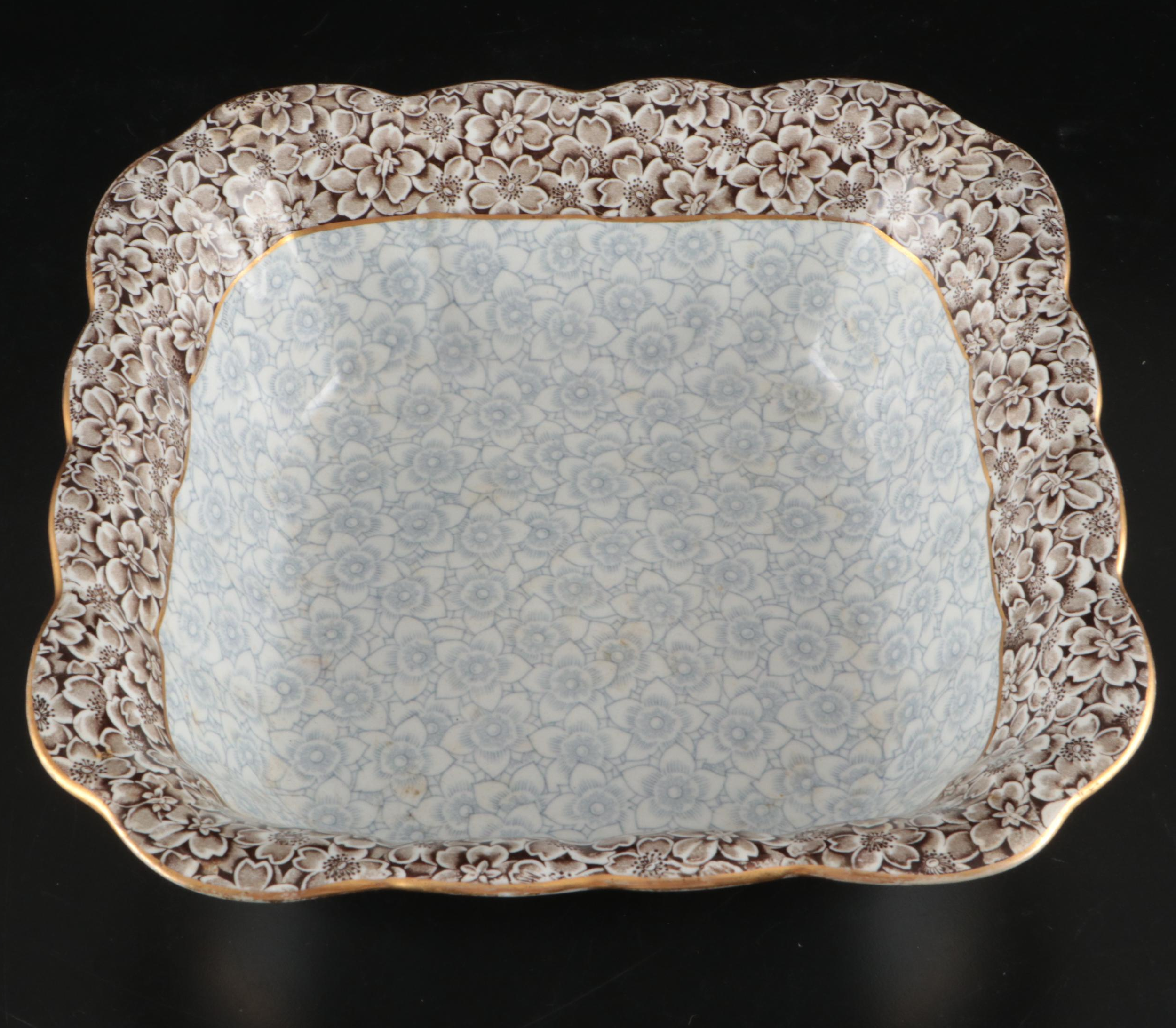 Royal Worcester Floral Ceramic Dinnerware with Other Gravy Boat