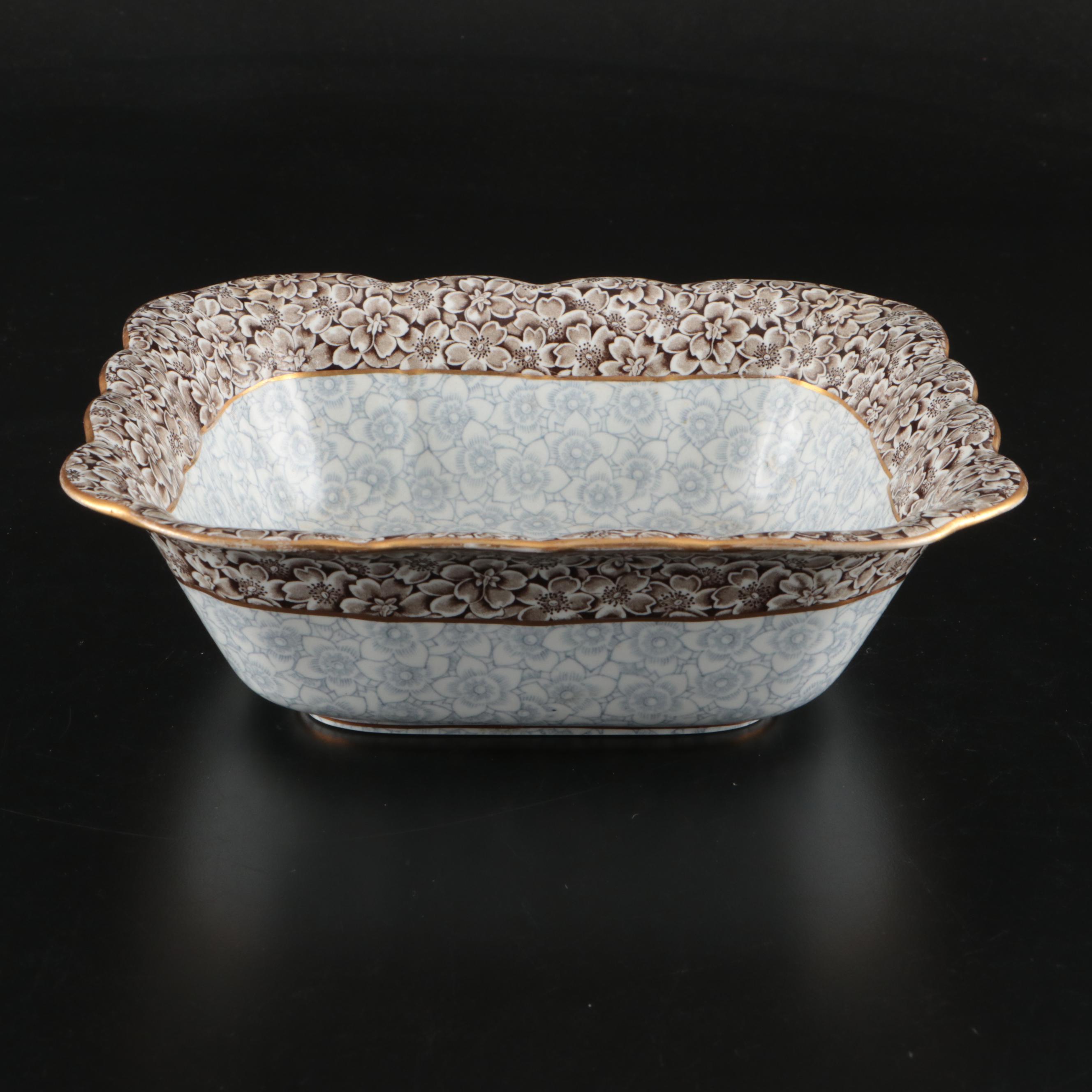 Royal Worcester Floral Ceramic Dinnerware with Other Gravy Boat