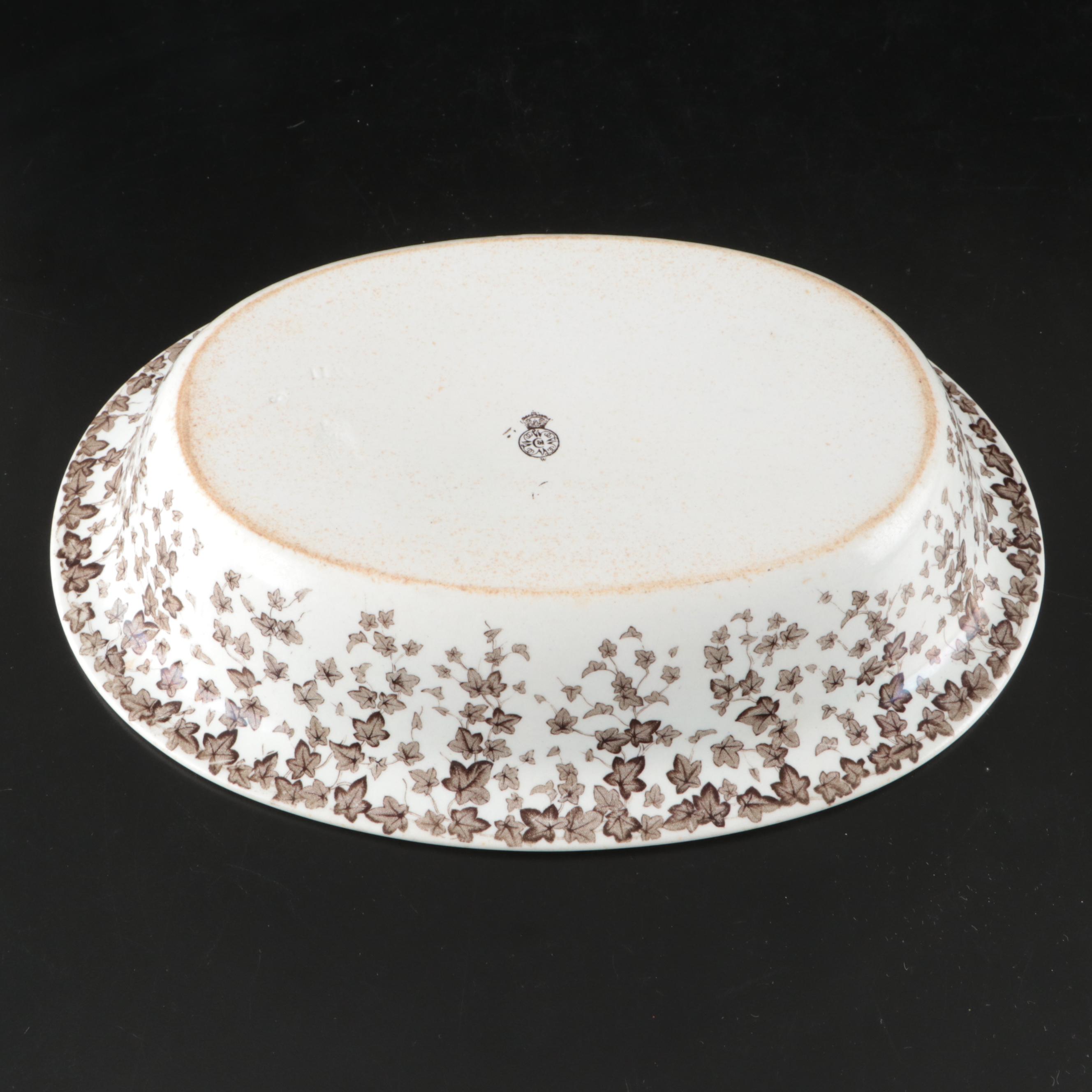 Royal Worcester Floral Ceramic Dinnerware with Other Gravy Boat