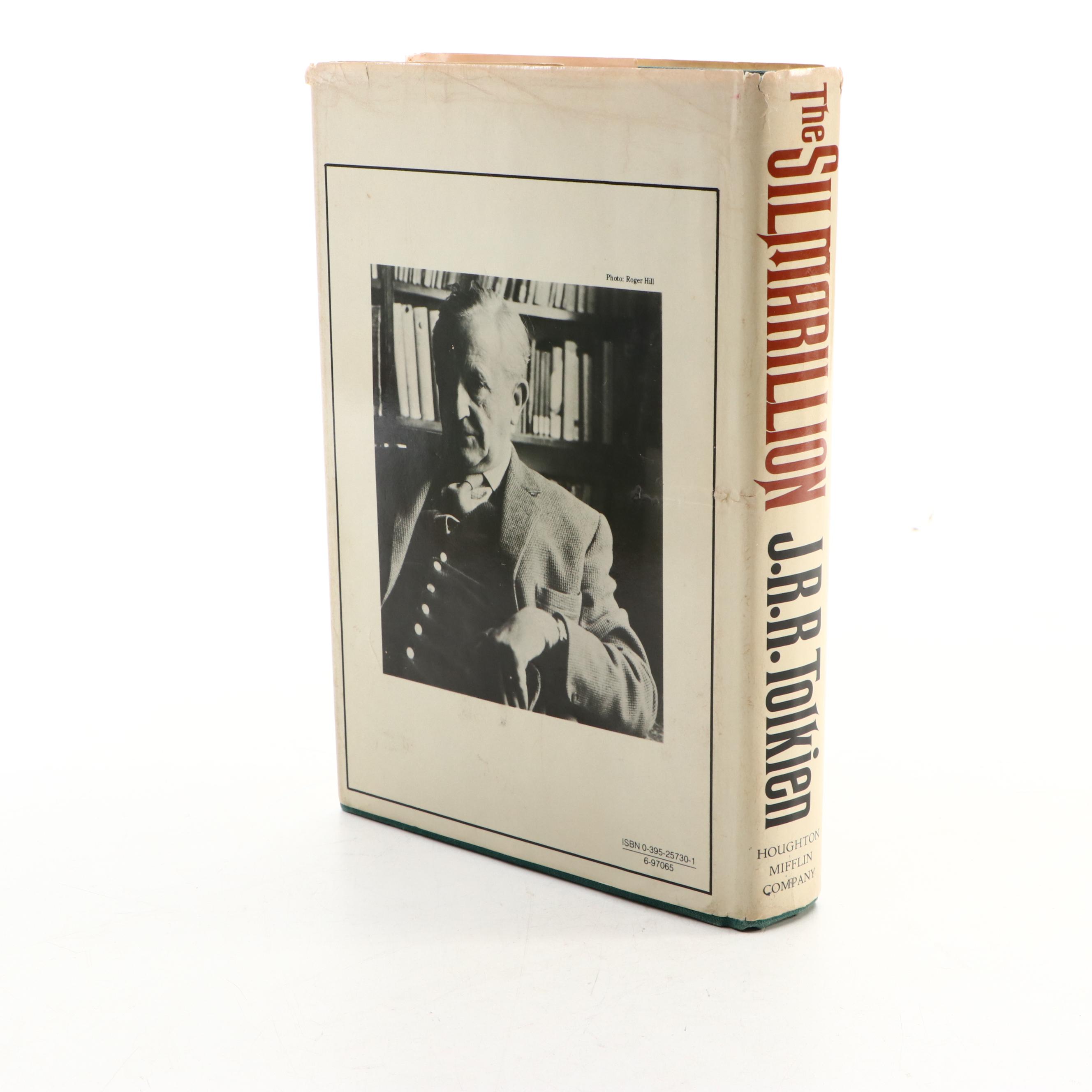 First American Edition "The Silmarillion" by J. R. R. Tolkien with Map, 1977