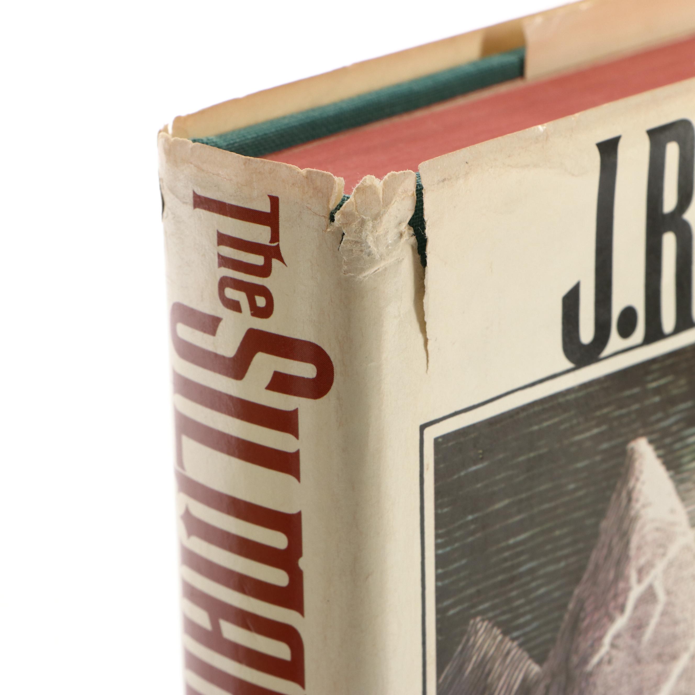 First American Edition "The Silmarillion" by J. R. R. Tolkien with Map, 1977