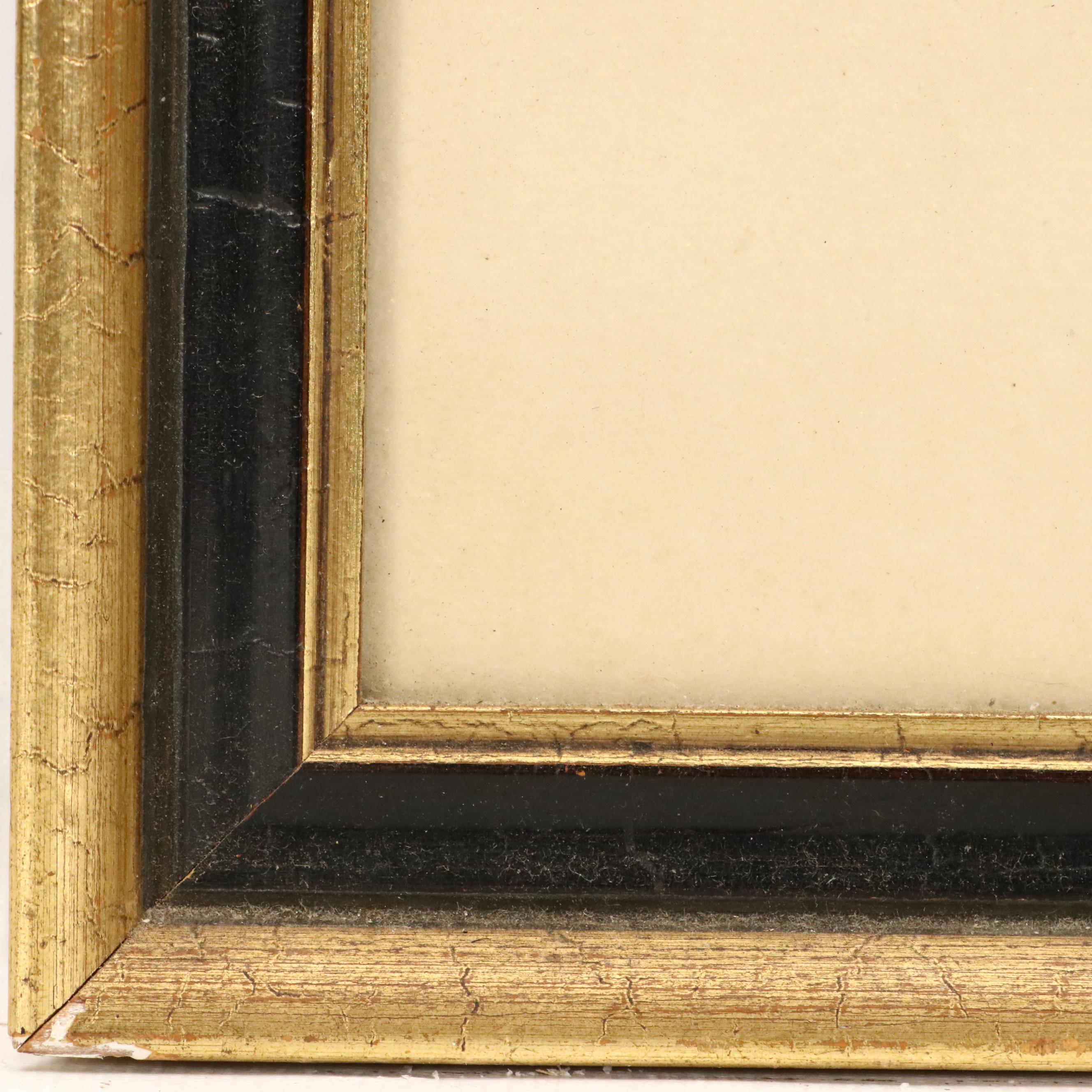 Sidney Braverman Pastel Drawing of Nocturne Street Scene, 1966