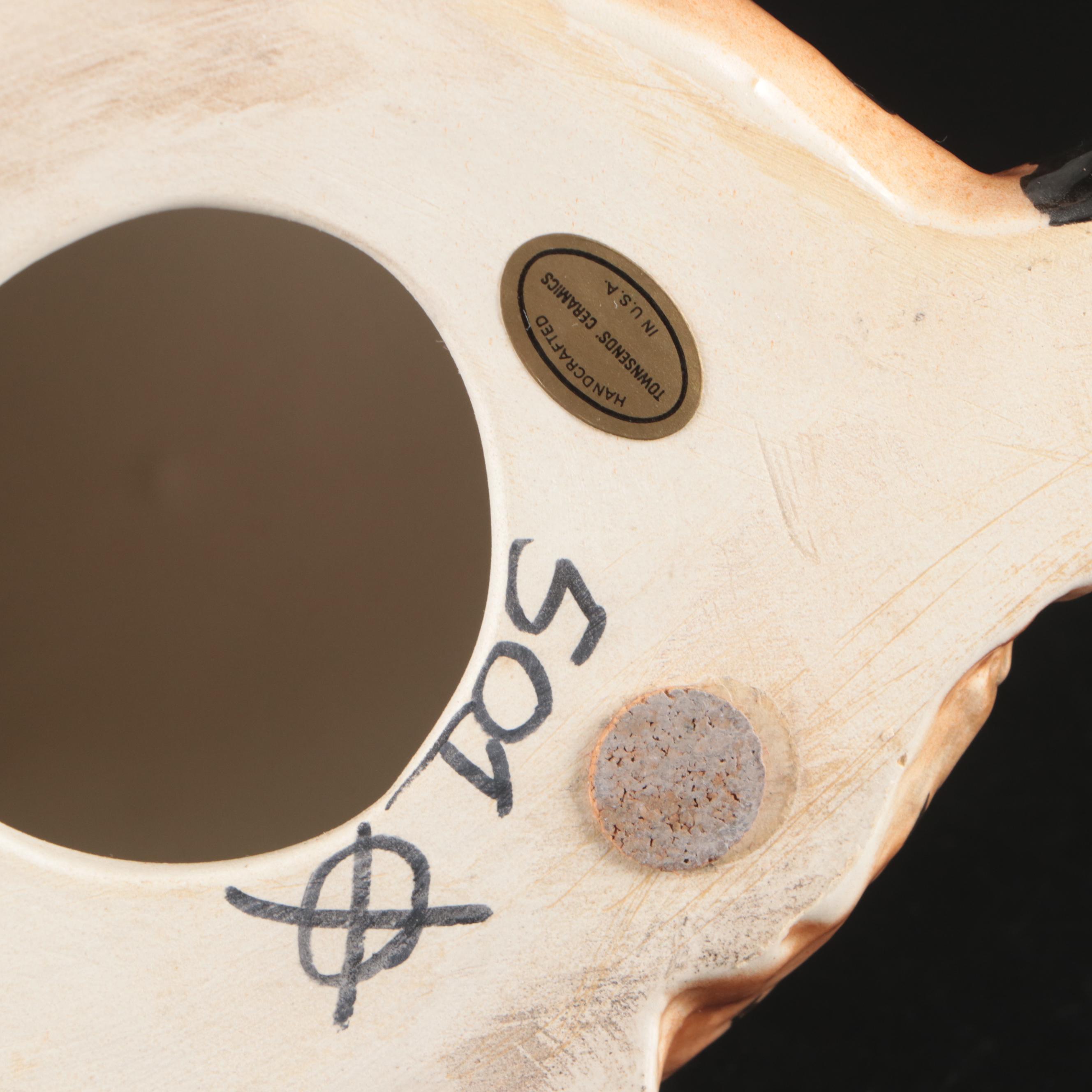 Cincinnati Bengals Glass Tumblers with Ceramic Tiger and Mug