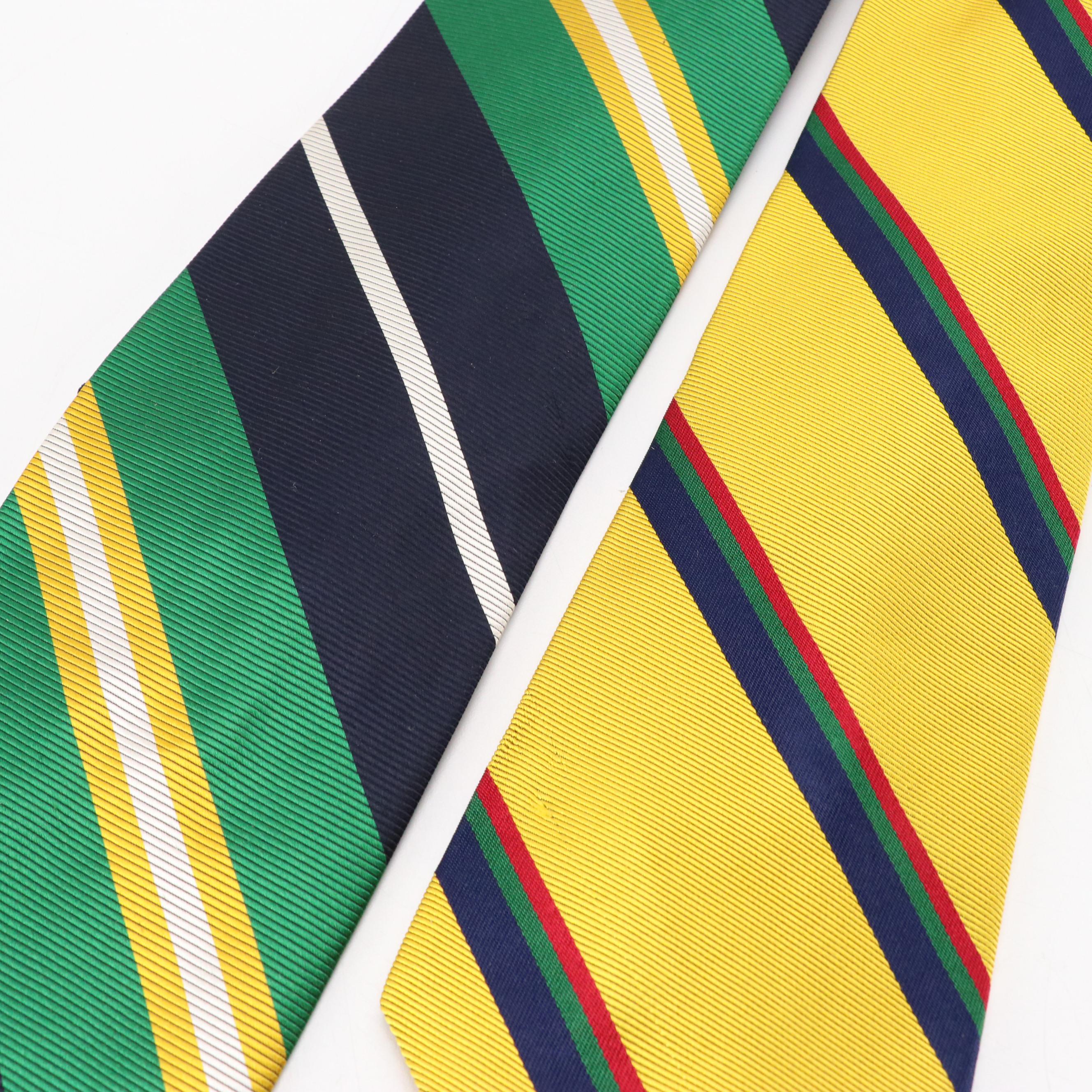 Lauren Ralph Lauren, Karl Lagerfeld, and More Patterned Silk Neckties