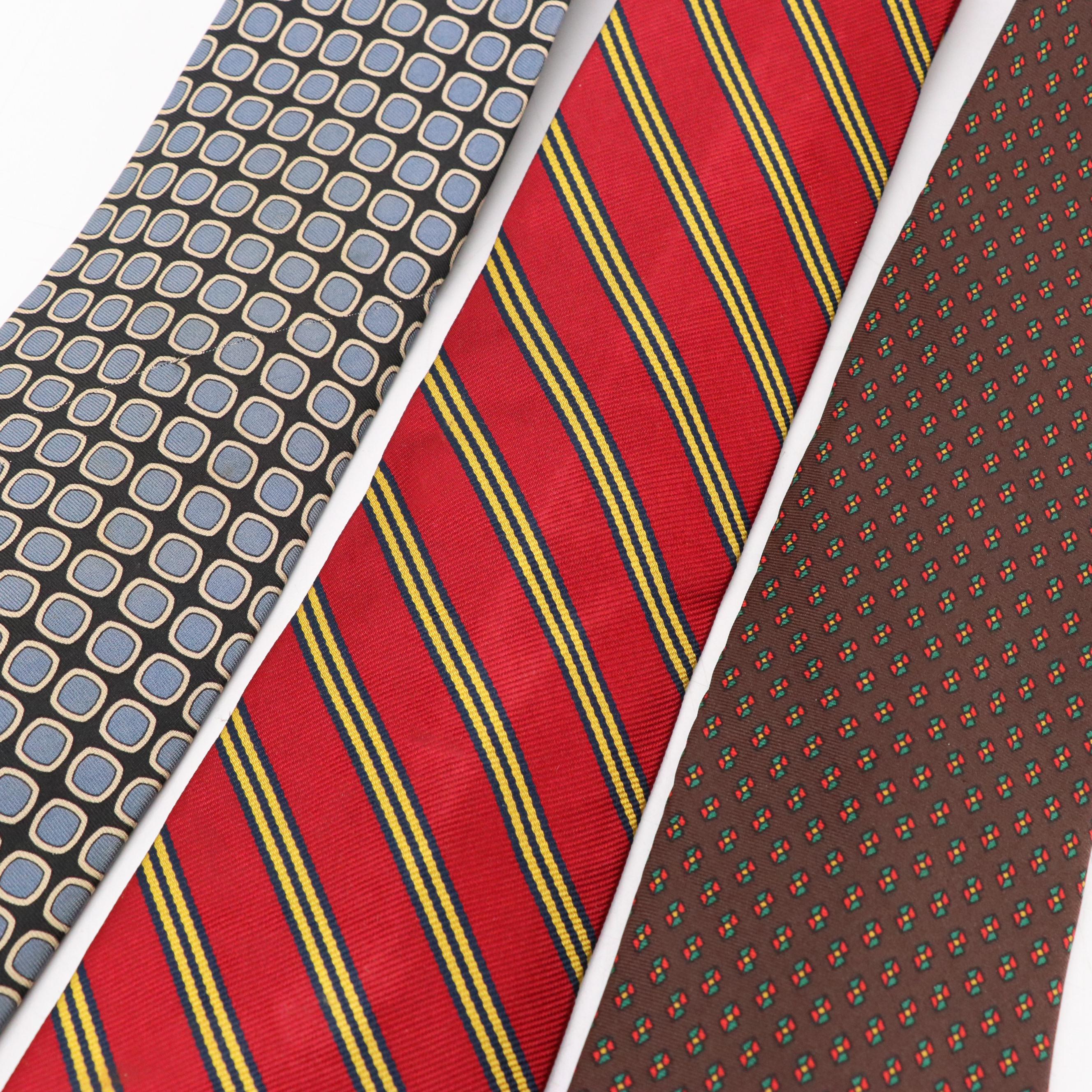 Lauren Ralph Lauren, Karl Lagerfeld, and More Patterned Silk Neckties