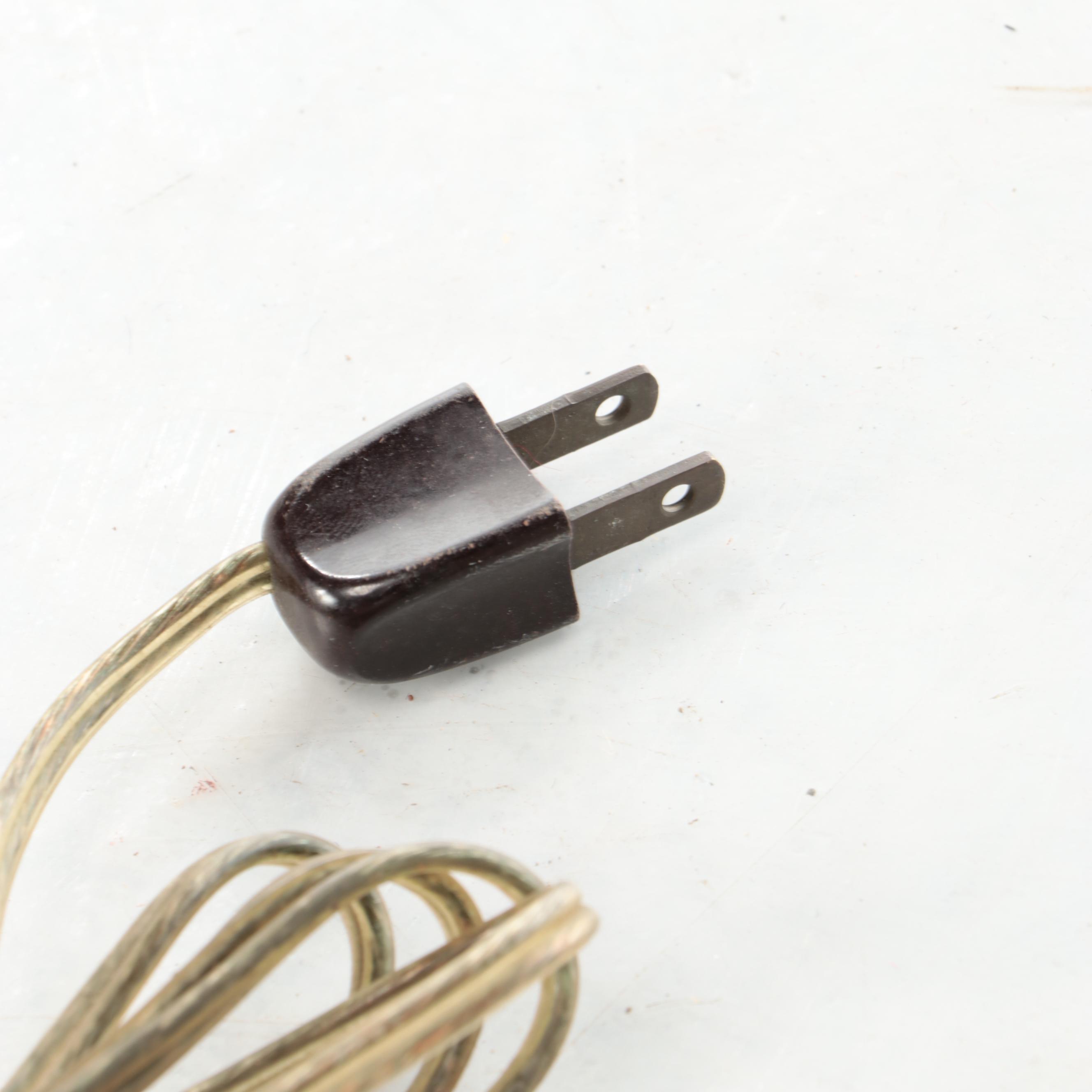 Arabesque and Flora Ceramic Bulb Pillar Table Lamp