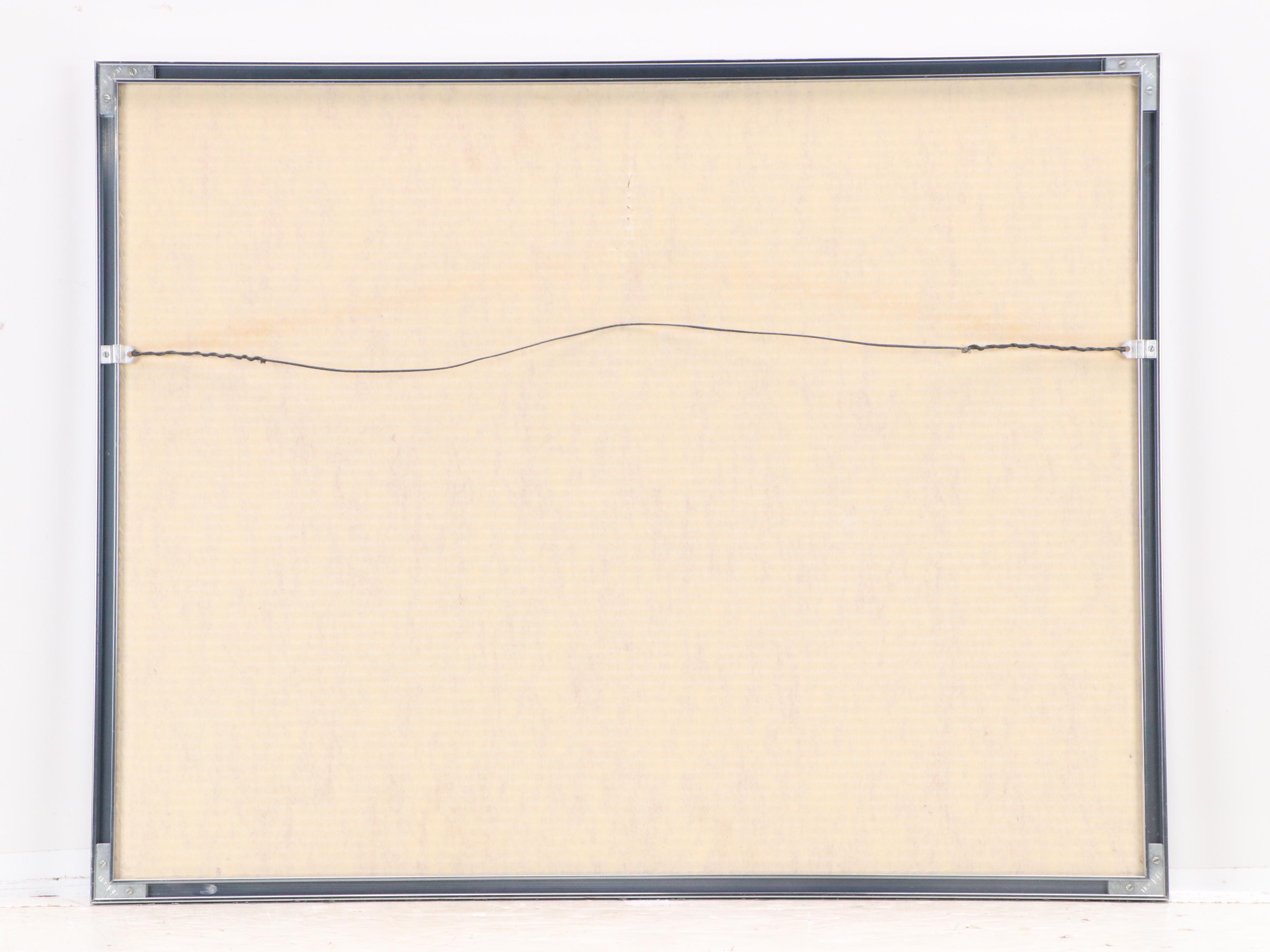 Lorna Massie Serigraph "Harbor Lilies," Late 20th Century