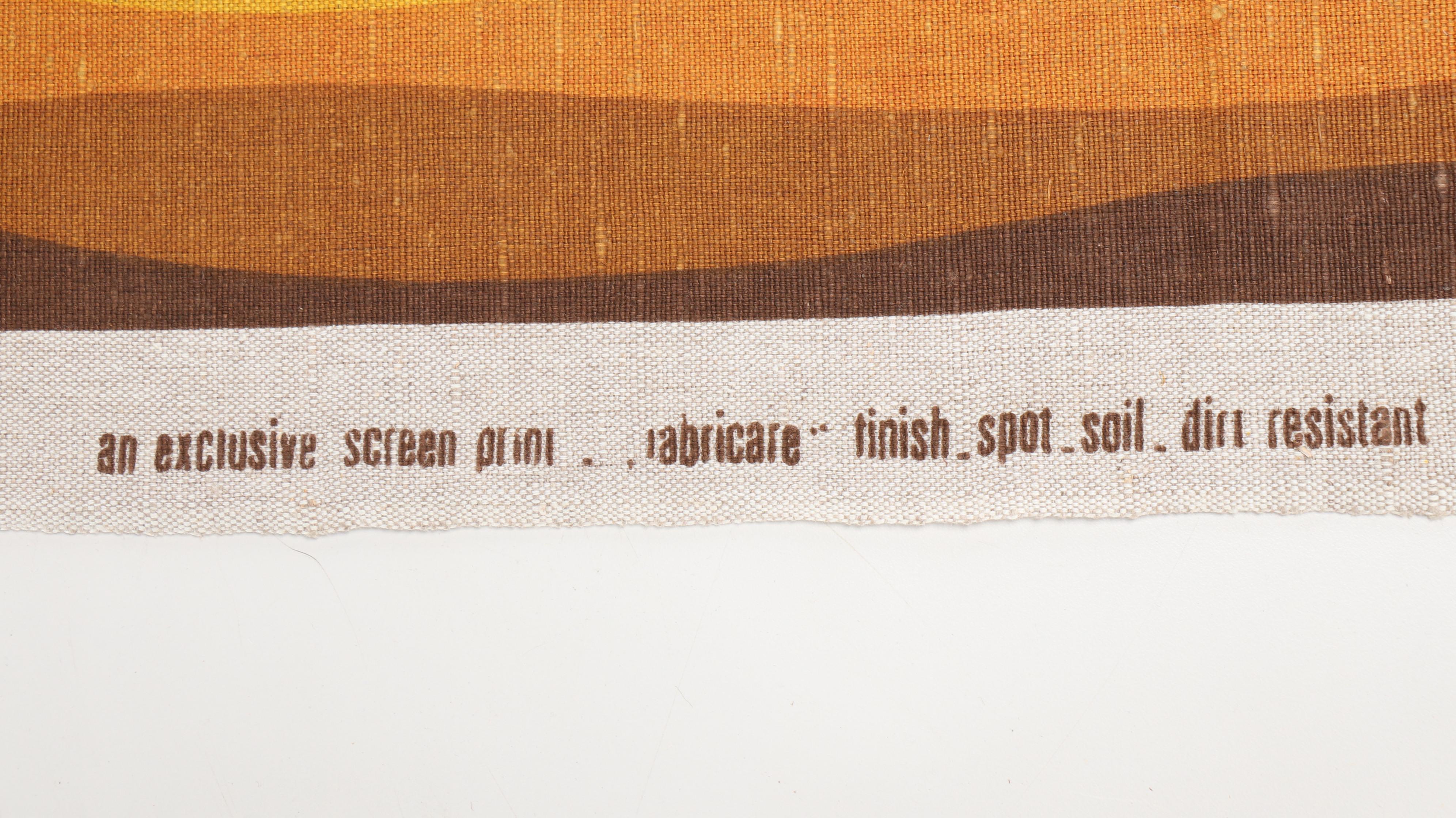 MCM Stripe Pattern Fabric Roll