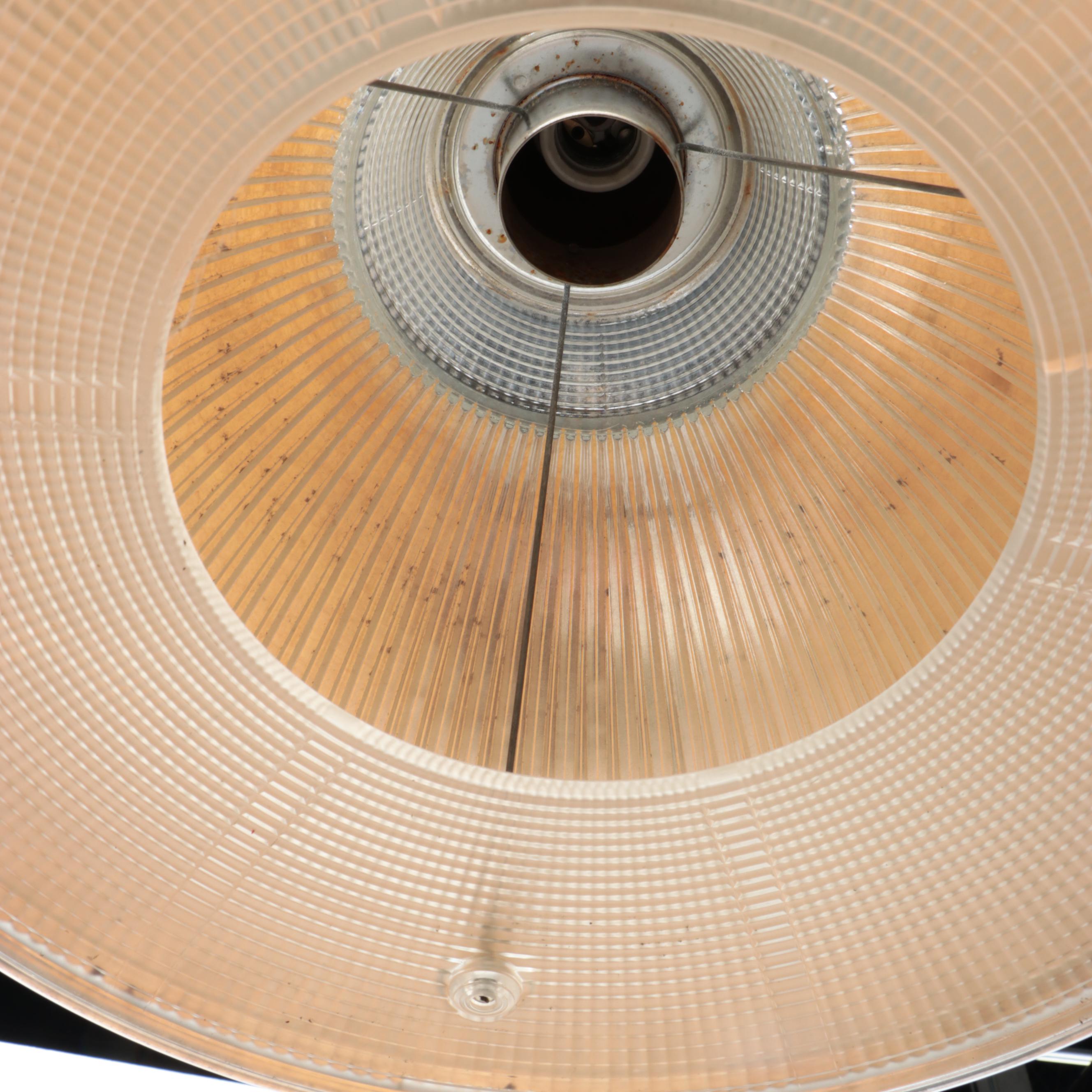 Mid Century Modern Glass Pendant Lamp