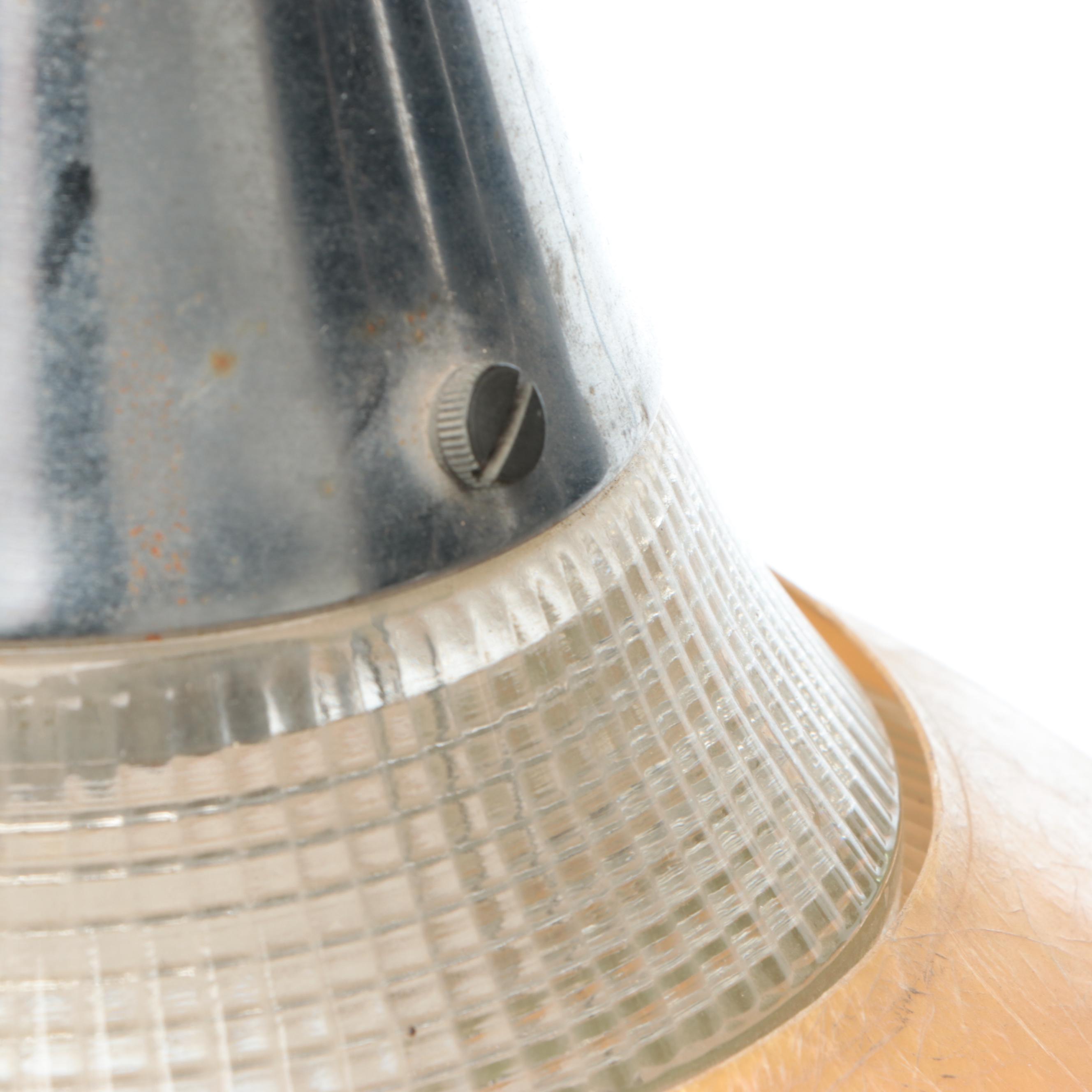 Mid Century Modern Glass Pendant Lamp